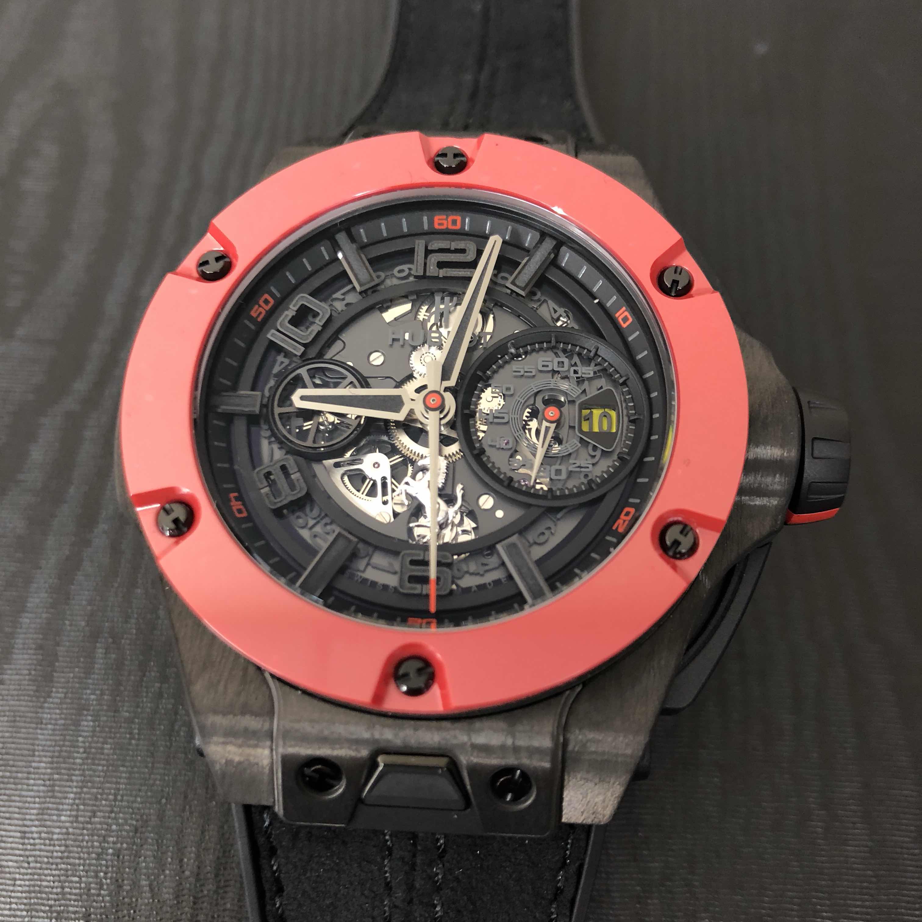 Hublot 402.QF.0110.WR BIG BANG Automatic Stainless Steel Replica Watch - Ceramic Bezel, Swiss - Image 5