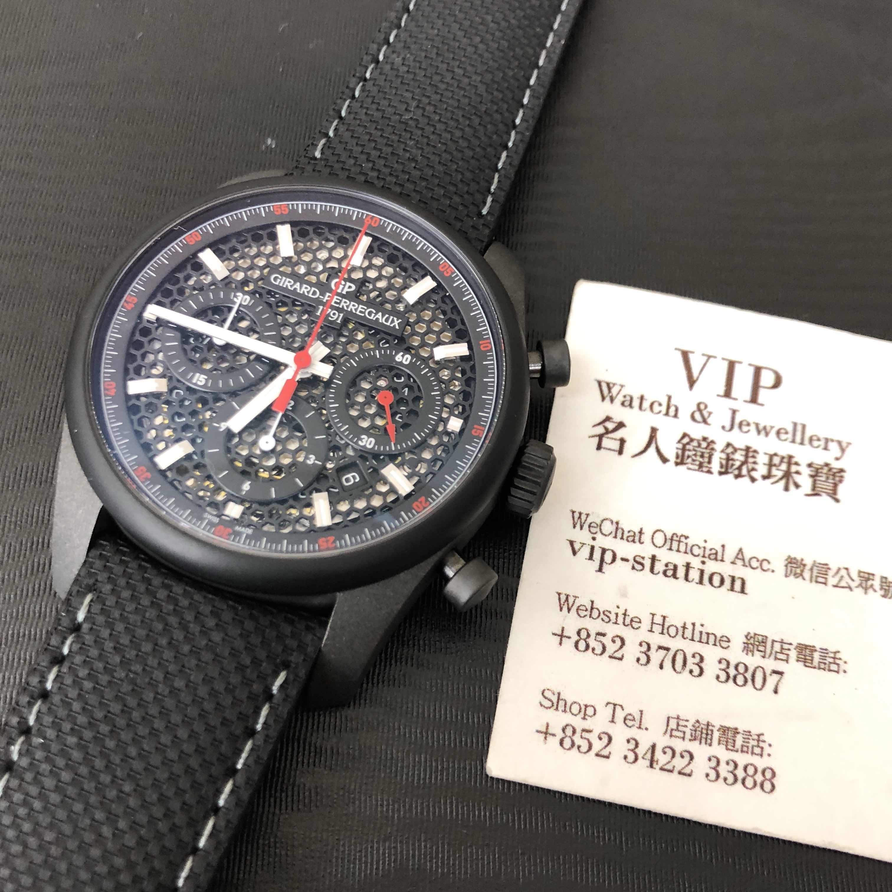 Girard Perregaux 49590-39-612-BB6B - Replica Watch - Automatic - Carbon Fiber Case - Black Dial - Image 5