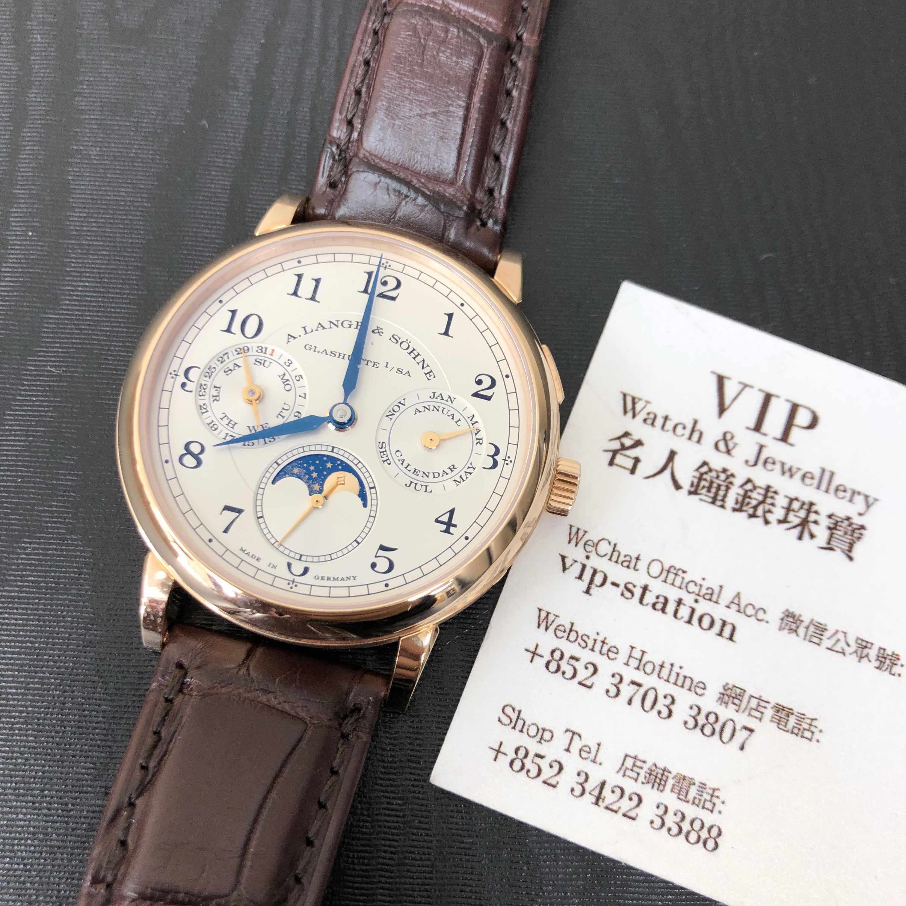 A Lange & Sohne 1815 Replica Watch 238.032 With Automatic Movement In Rose Gold - Image 5