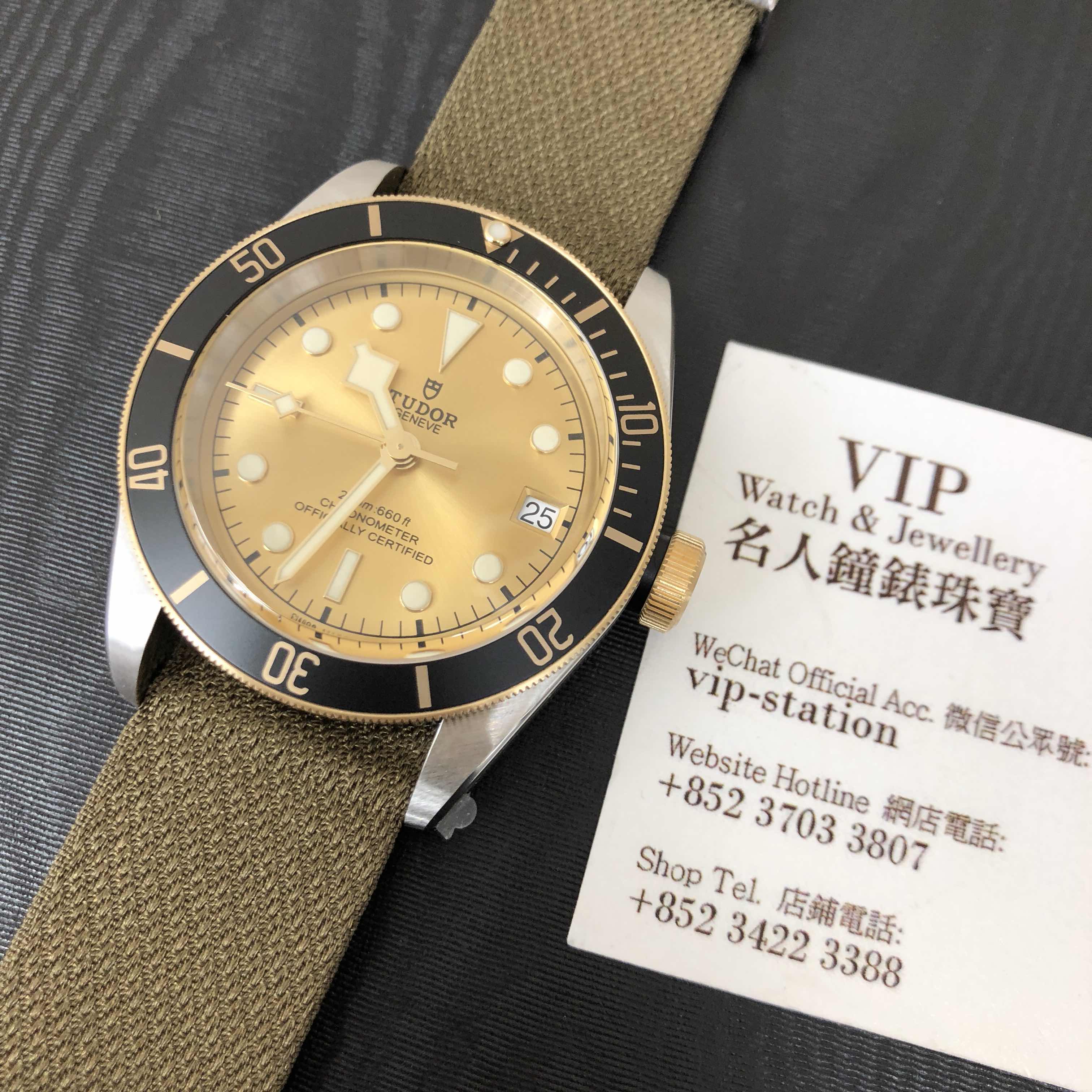 Tudor Black Bay 79733NCH-CS Replica Watch, Automatic Movement, Gold Dial, Steel Case - Image 5