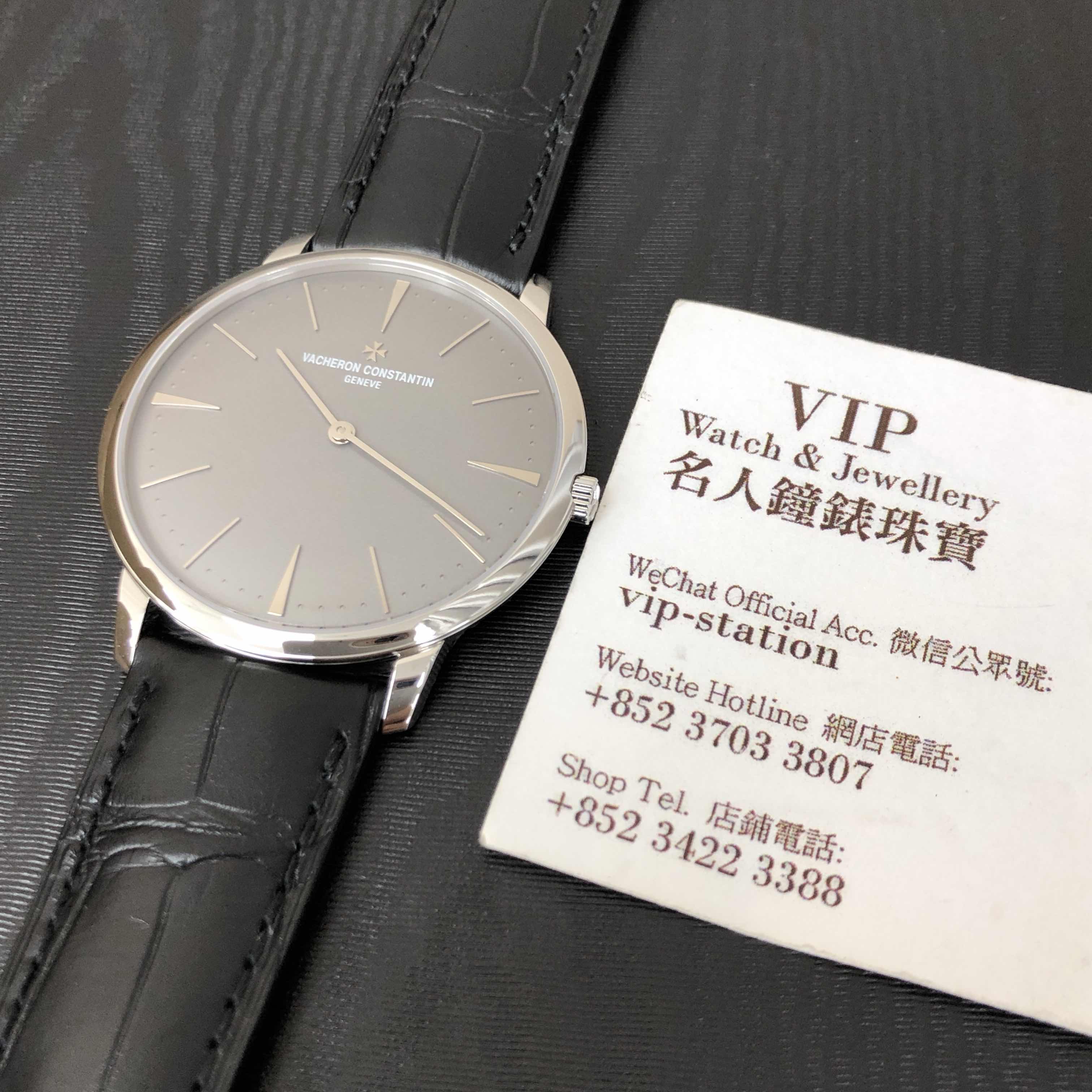 Vacheron Constantin 81180/000P-9539 - Replica Watch - Manual Wind - 950 Platinum - Gray Dial - Image 5