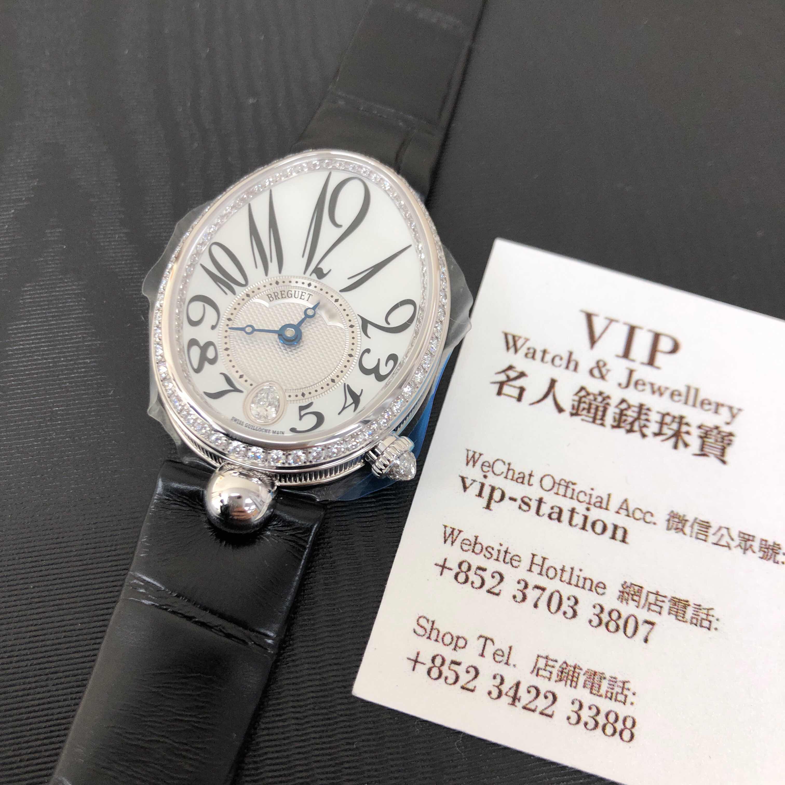 Breguet 8918BB/58/964/D00D Replica Watch, White Mother of Pearl Dial, 18kt White Gold & Diamond - Image 5