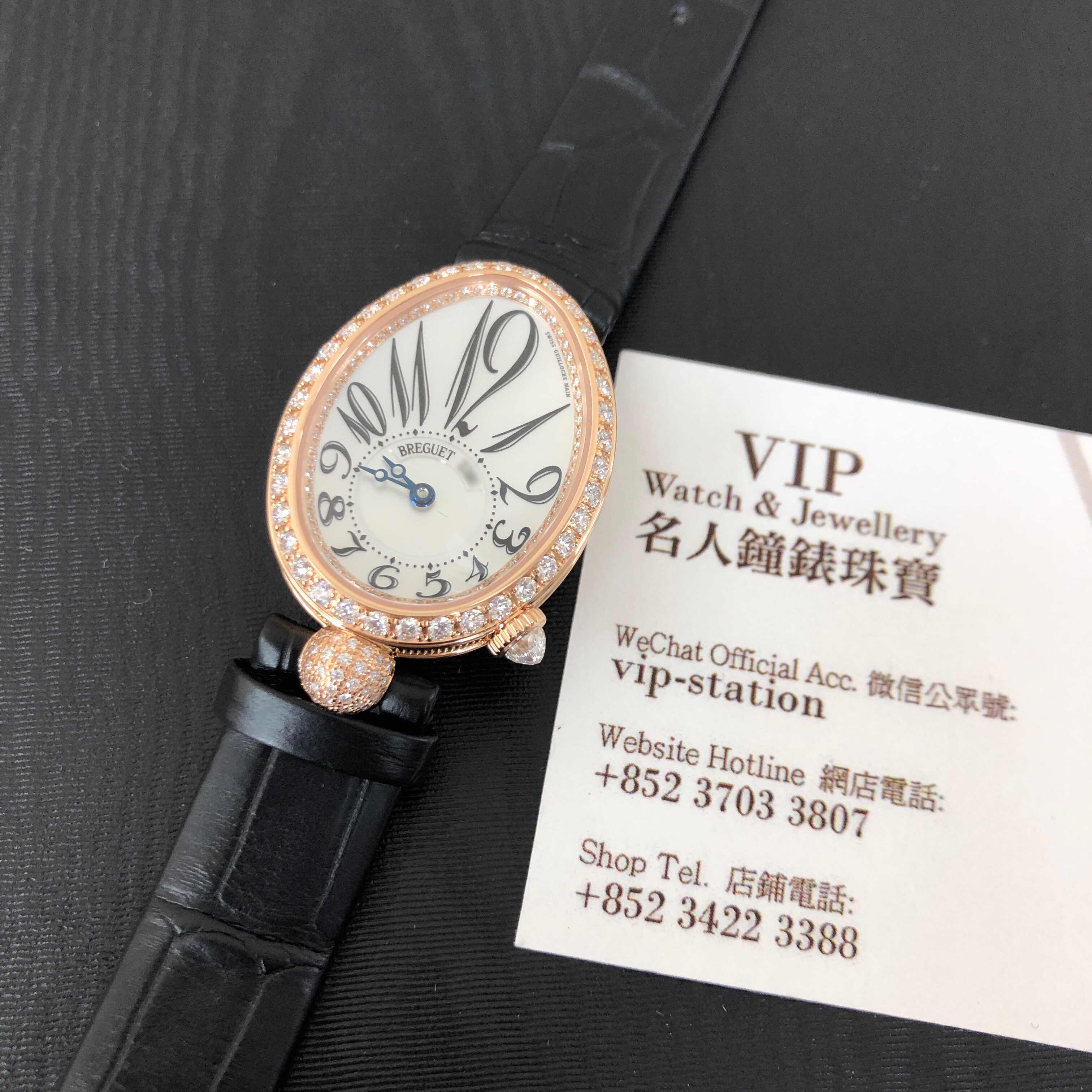 Breguet 8928BR/5W/944/DD0D Replica Watch, Automatic Movement, White Mother of Pearl Dial, 18kt Rose - Image 5