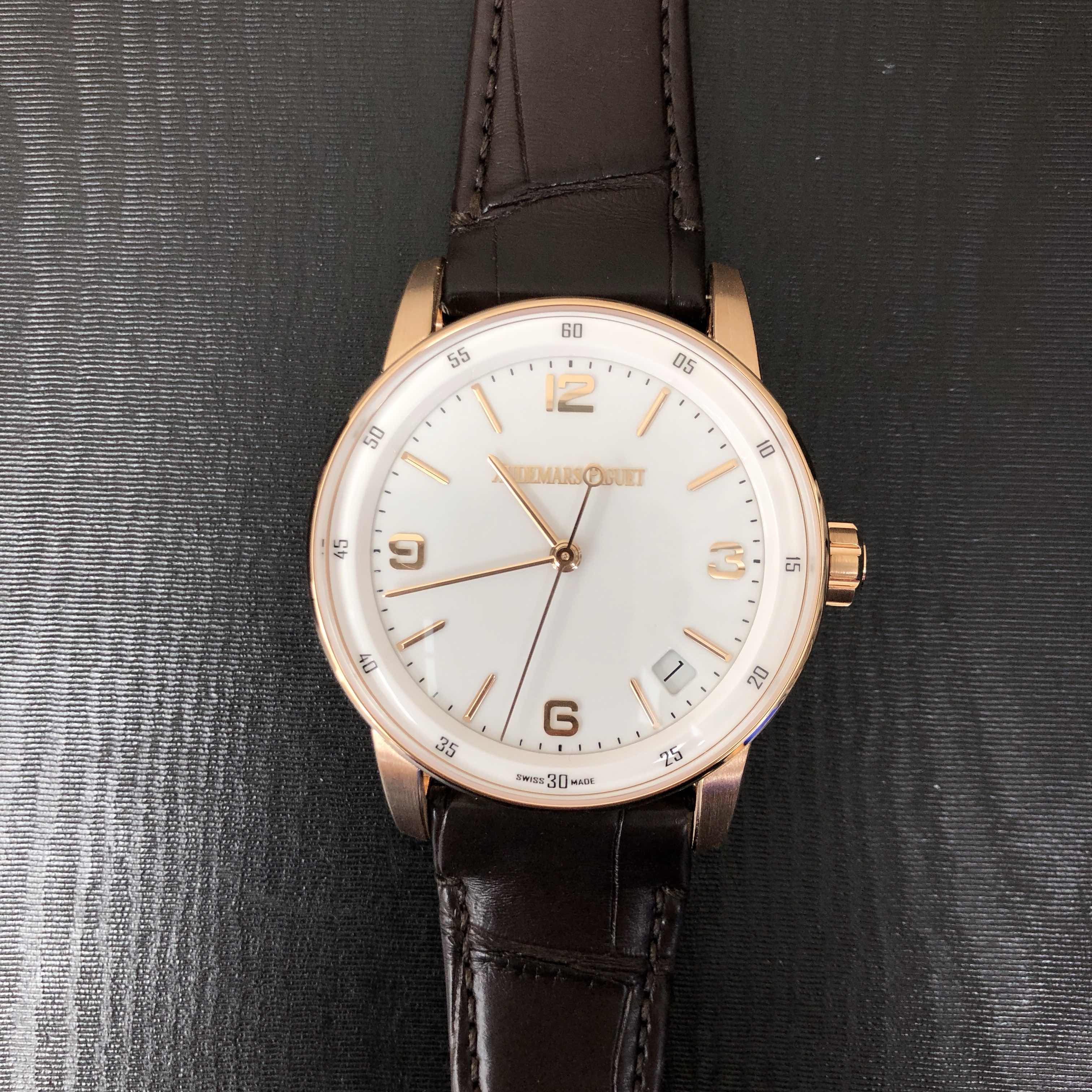 Audemars Piguet 15210OR.OO.A002CR.01 CODE 11.59 Replica Watch With Automatic Movement, 18kt Rose - Image 5