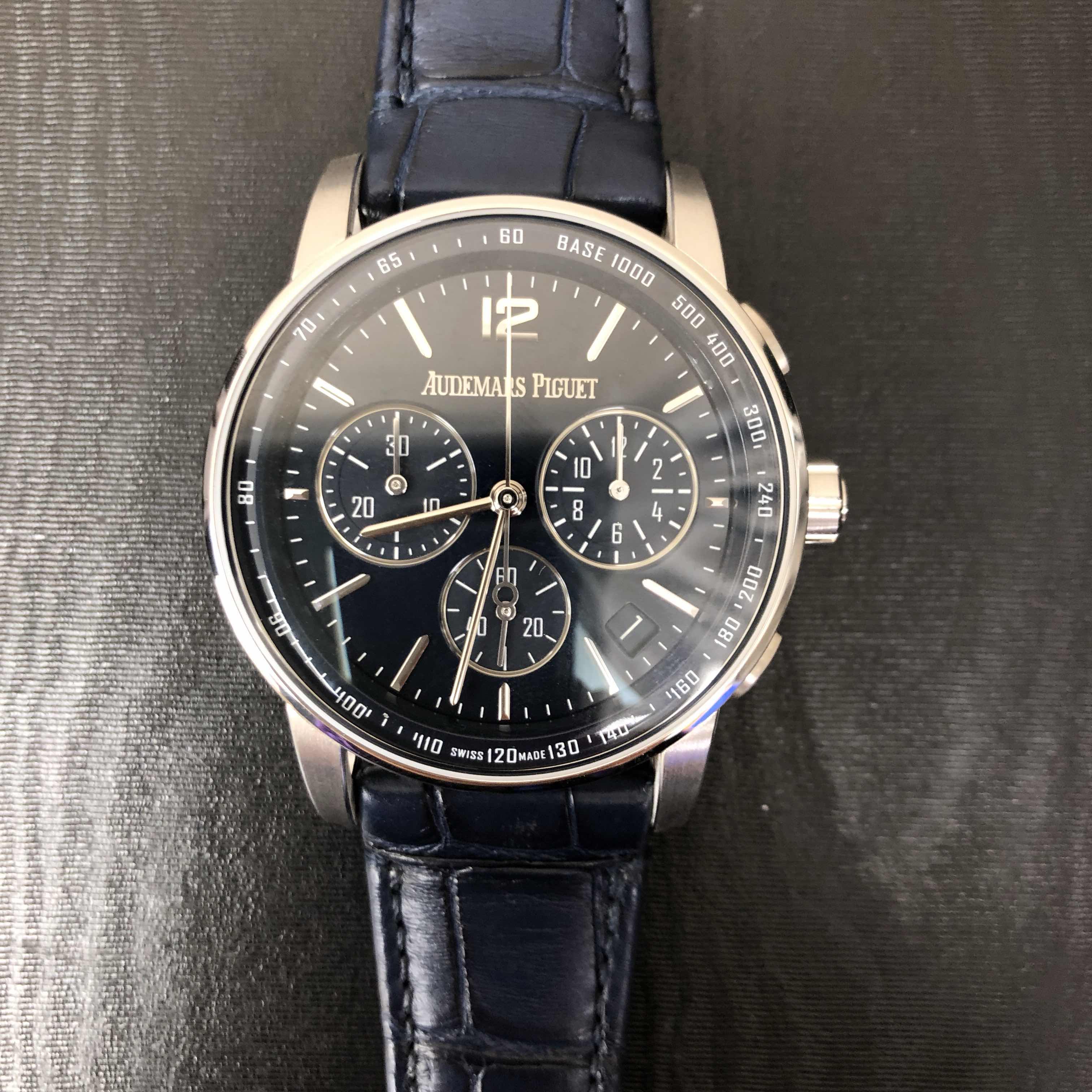 Audemars Piguet 26393BC.OO.A321CR.01 CODE 11.59 Replica Watch, Blue Dial, White Gold Case, Automatic - Image 5
