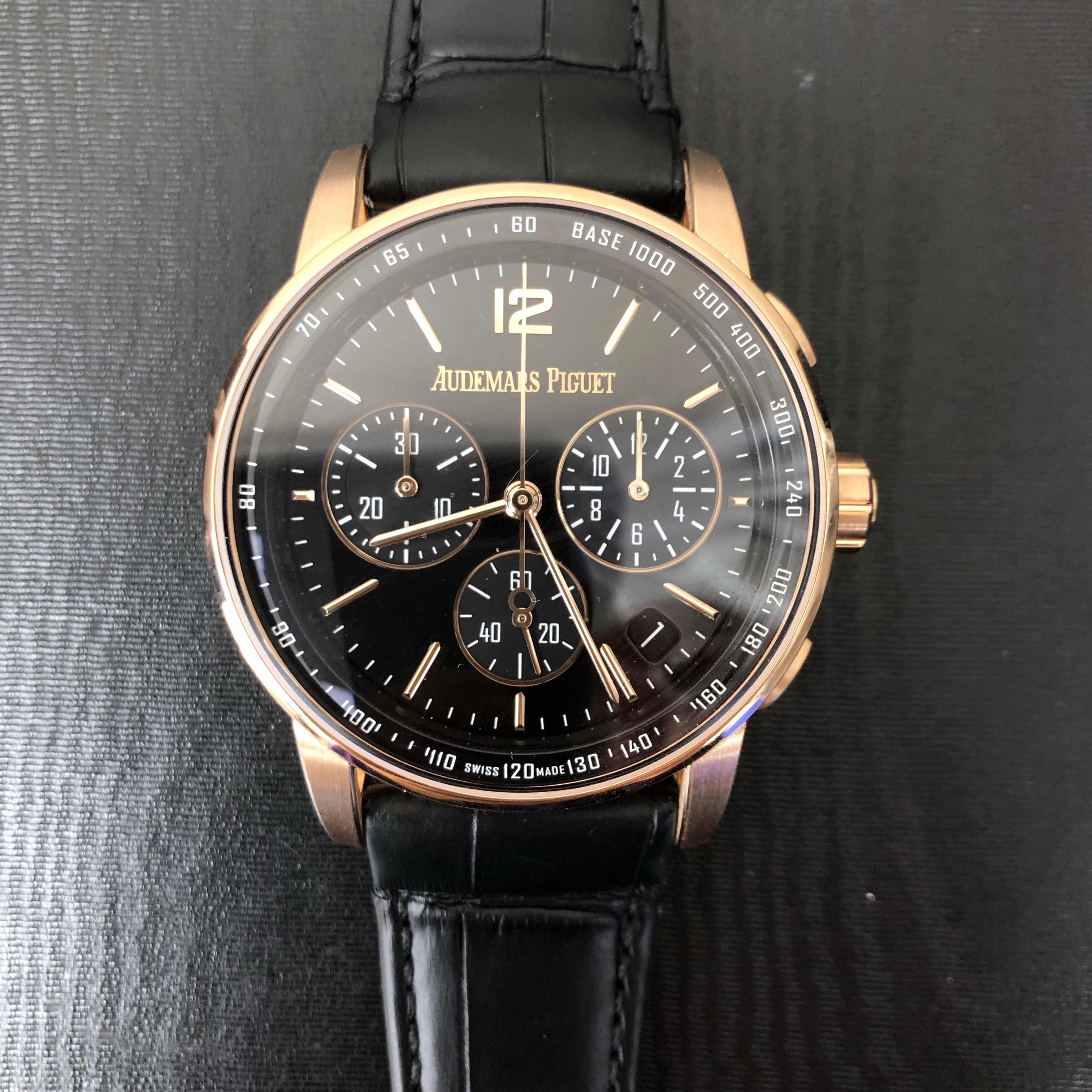 Audemars Piguet 26393OR.OO.A002CR.01 - Replica Watch - CODE 11.59 - Automatic - Rose Gold - Black - Image 5