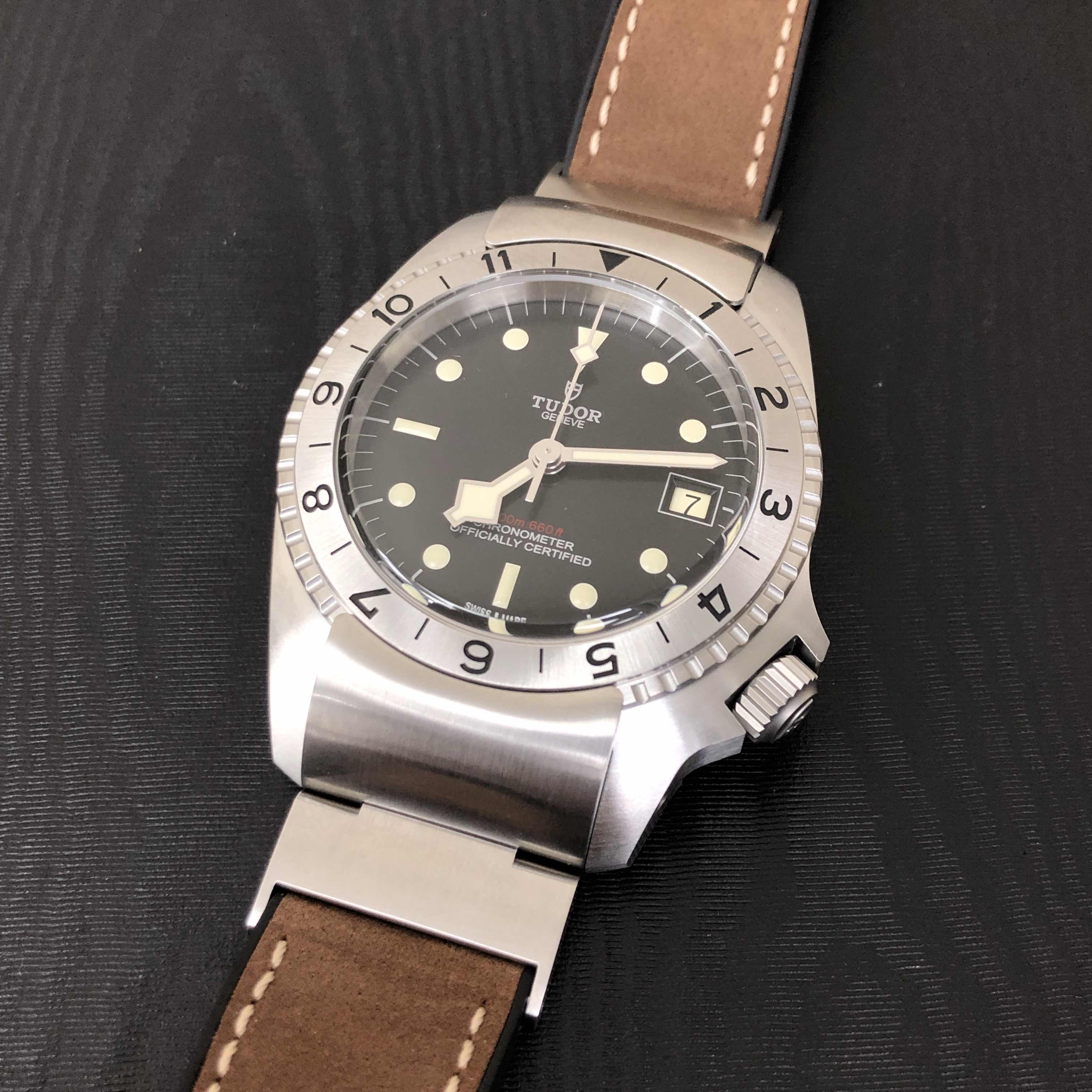 Tudor 70150-LS Black Bay P01 Auto Movt Steel Case Replica Watch, Luxury Tudor Clone, 42mm Black - Image 5