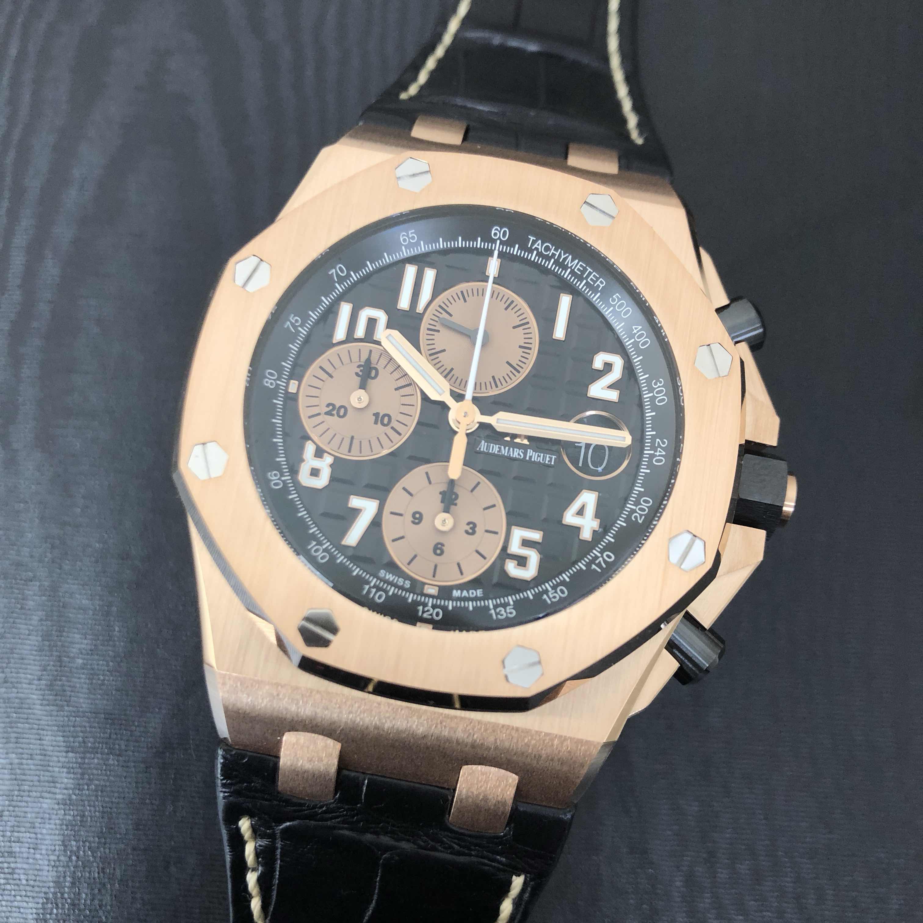 Audemars Piguet Royal Oak Offshore 26470OR.OO.A002CR.02 | Automatic | 18kt Rose Gold | Replica Watch - Image 4