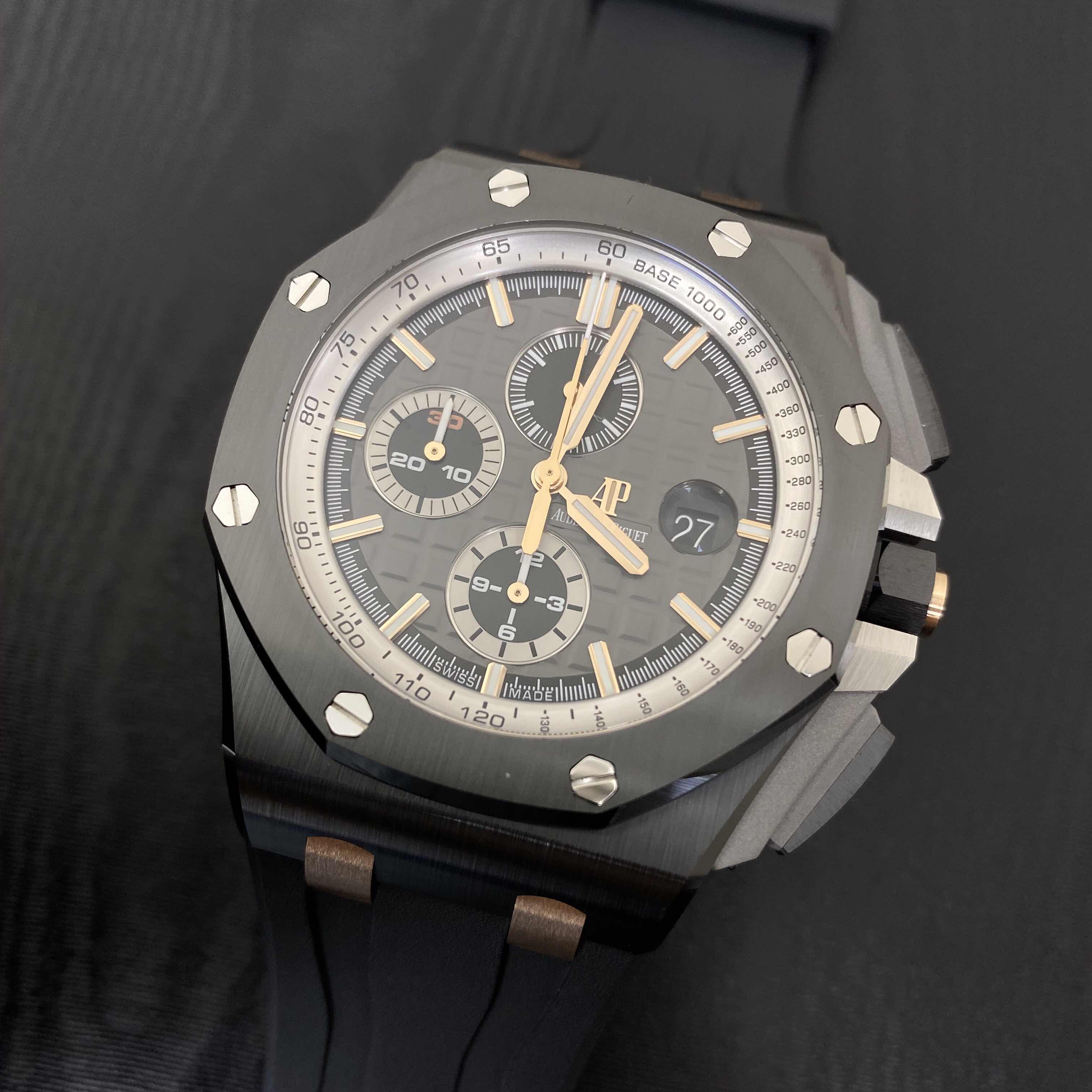 Audemars Piguet 26415CE.OO.A002CA.01 | Automatic Gray Dial with Ceramic Steel - Image 5
