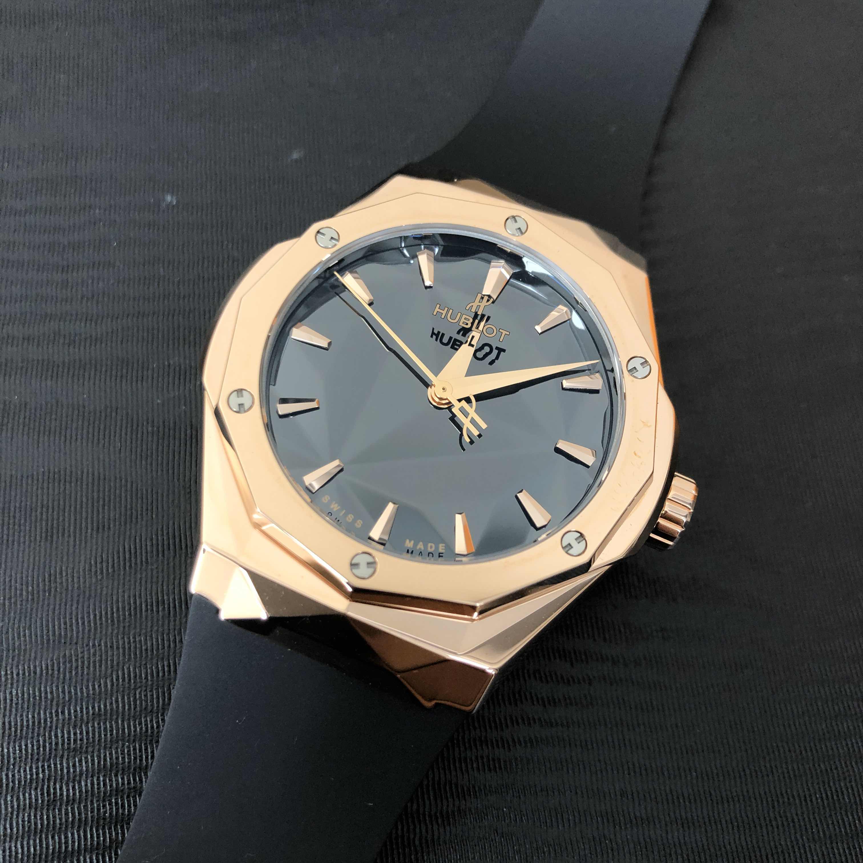 Hublot Classic Fusion Replica Watch 550.OS.1800.RX.ORL19, Automatic Movement, 40mm Rose Gold Case - Image 5