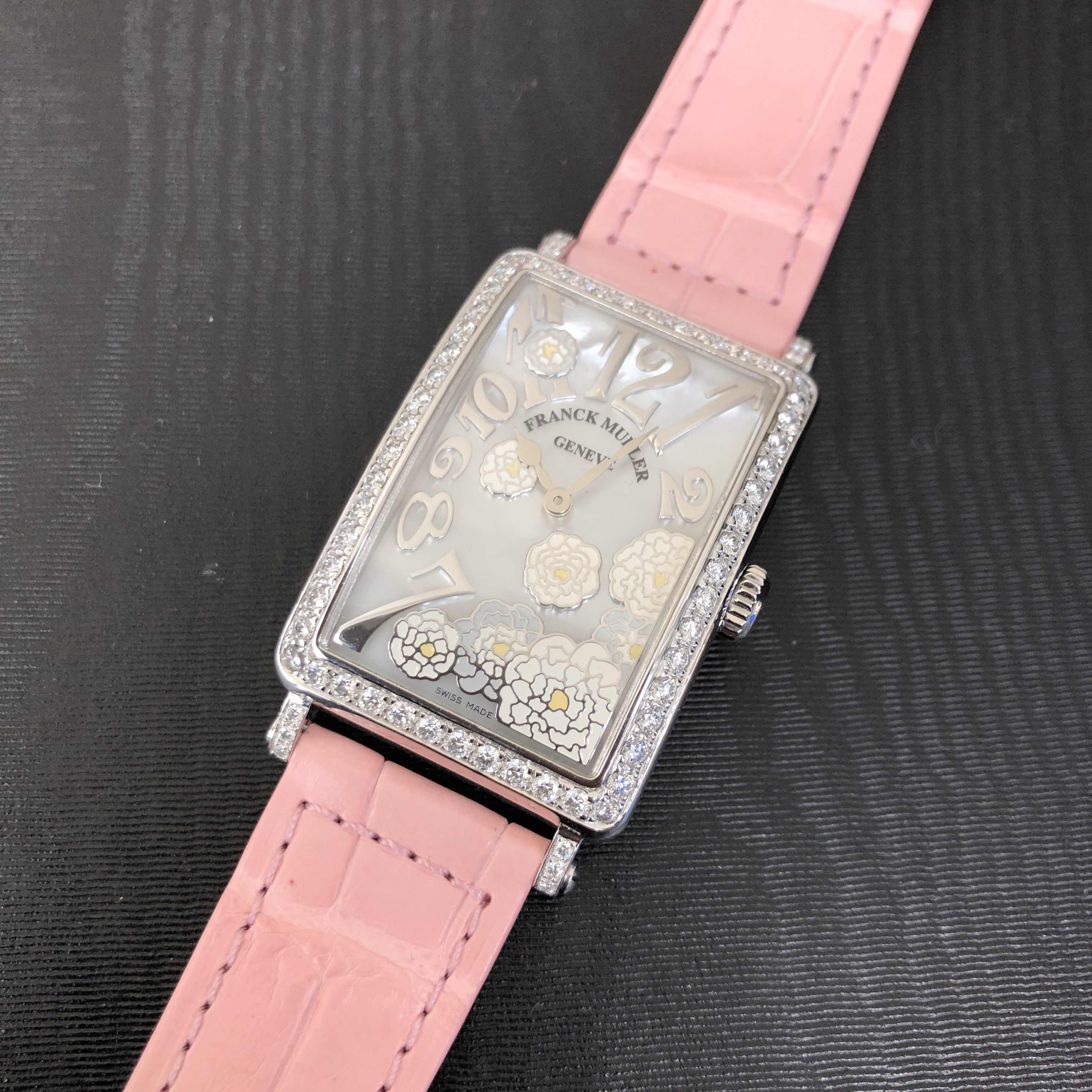 Franck Muller 952QZRELMOBBCD1RLSAC - Quartz Stainless Steel & Diamond Replica Watch - 952 QZ REL - Image 5