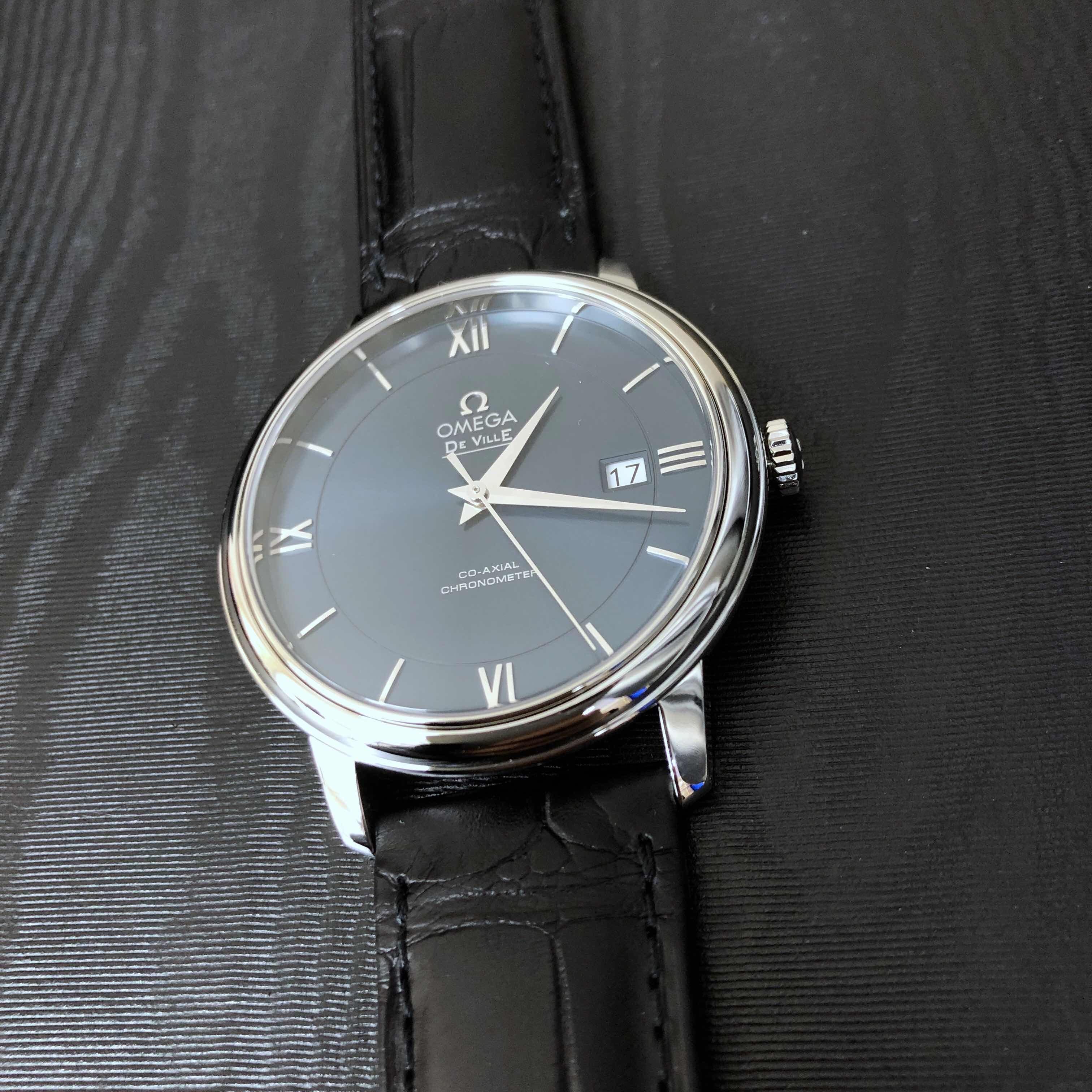Omega 424.13.40.20.03.001 DE VILLE - Automatic - Steel Case Replica Watch - Image 5