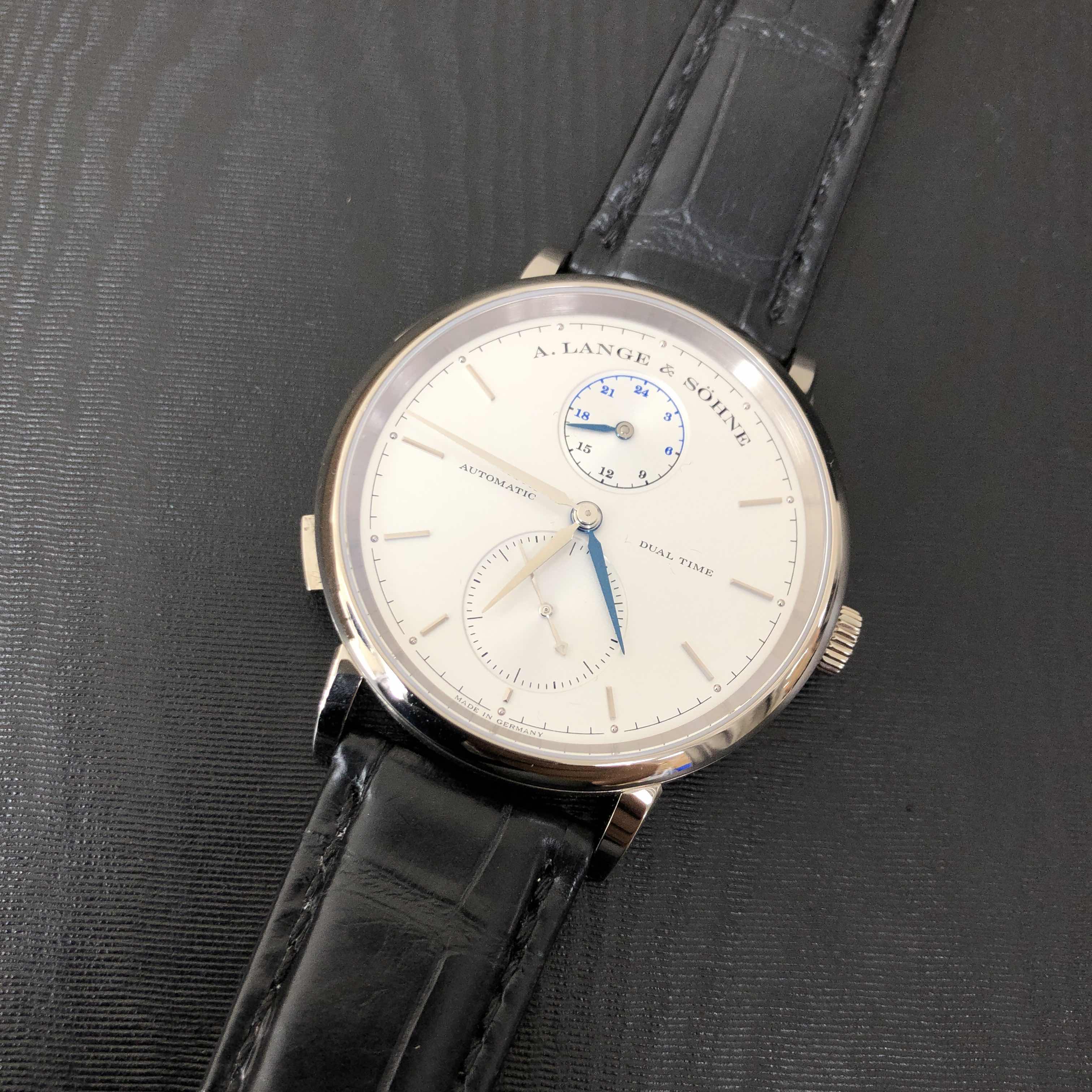 A Lange & Sohne 385.026 SAXONIA Replica Watch, Automatic, White Dial, 18kt White Gold Case, 40mm - Image 5