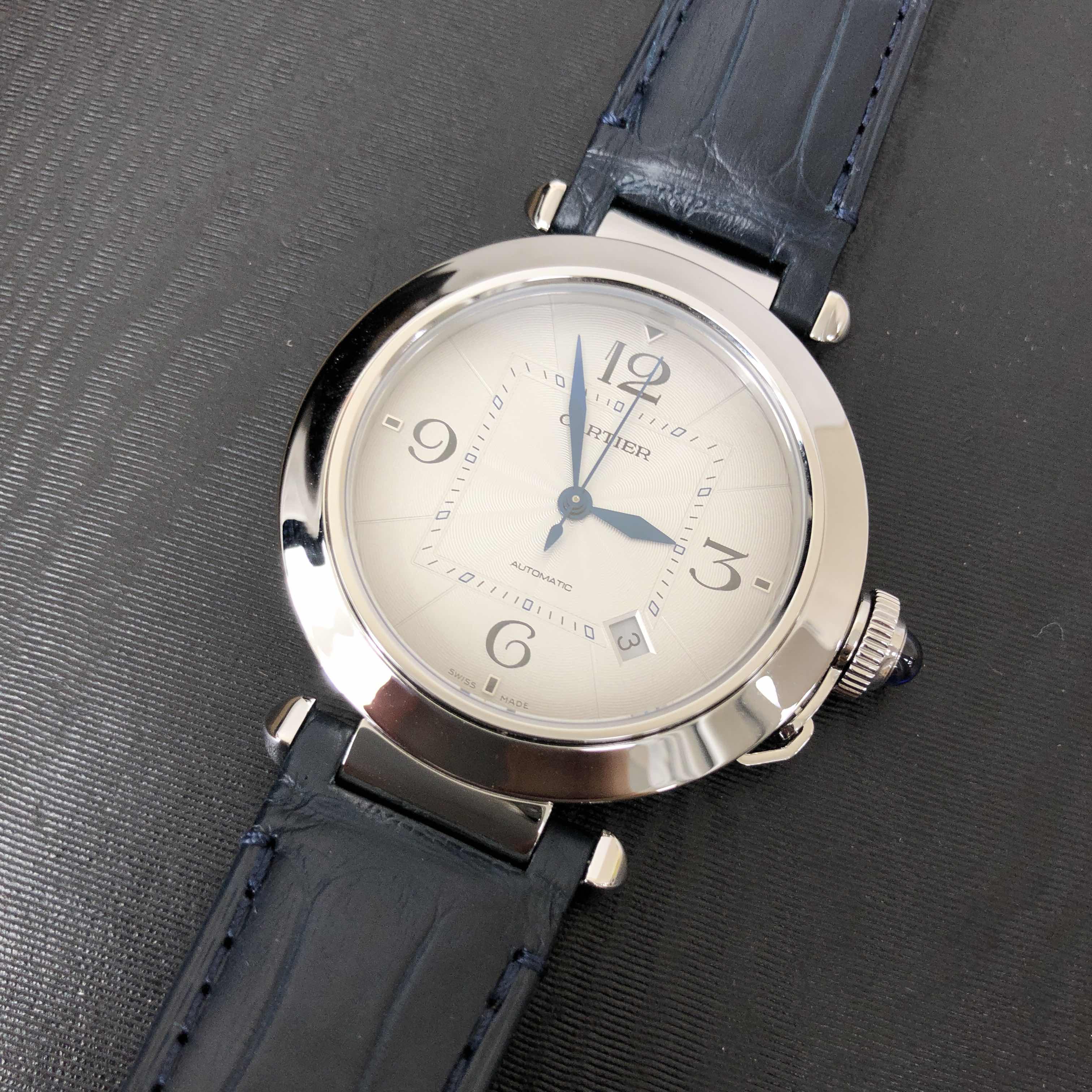 -15202ST.OO.1240ST.01 - Cartier PASHA DE CARTIER Automatic Silver Dial Replica Watch - WSPA0010 - Image 5