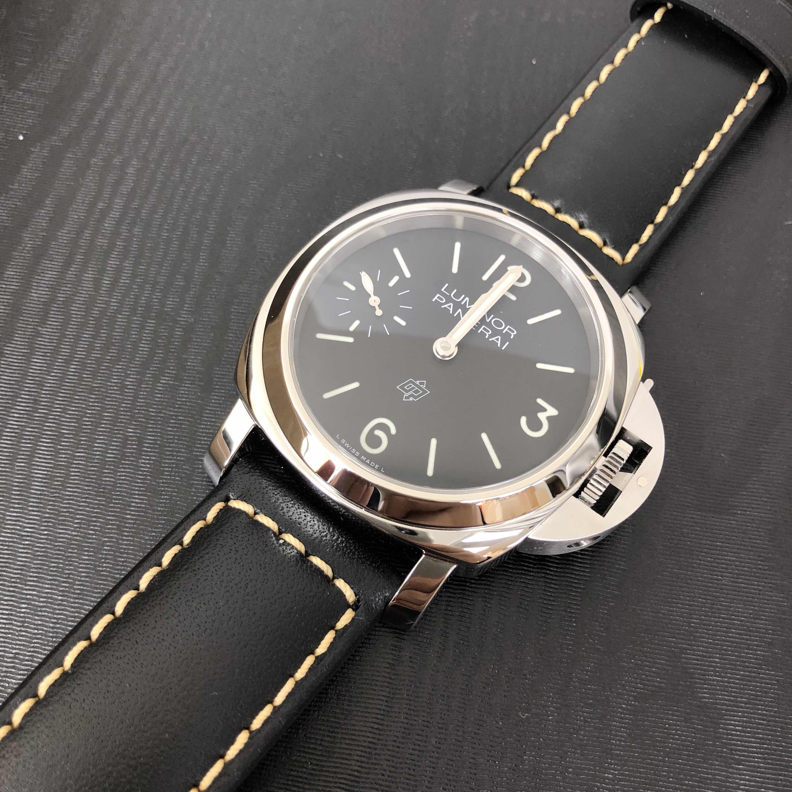 Panerai PAM01084(PAM00776) LUMINOR LOGO Manual Wind Stainless Steel  Replica Watches - Image 5