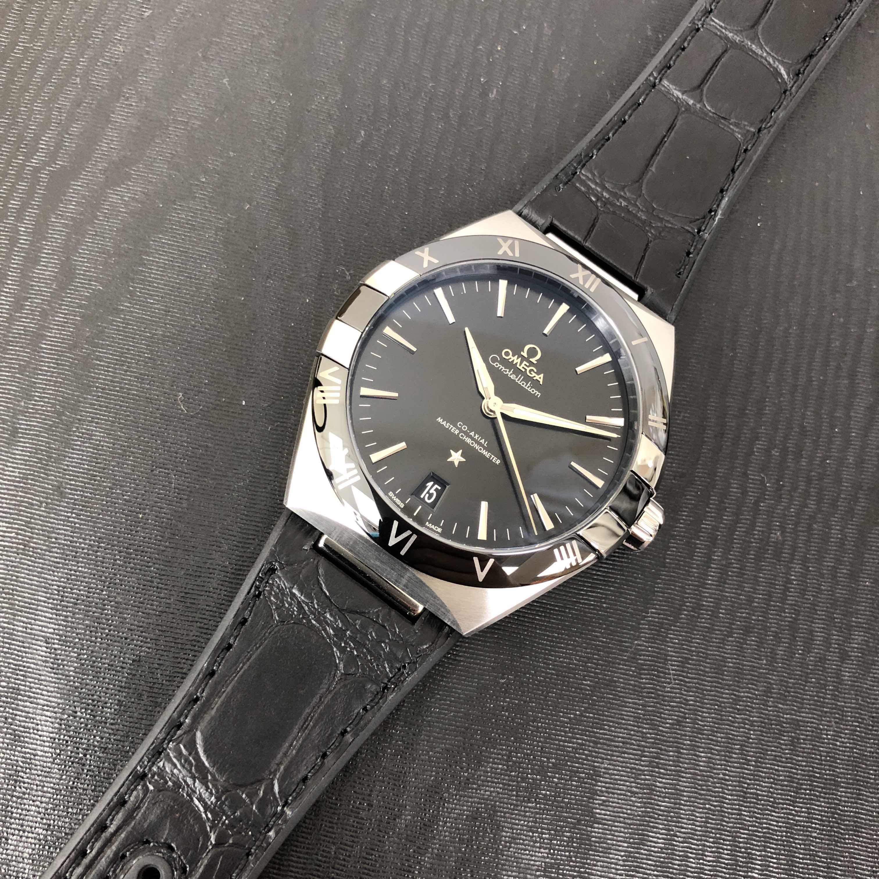 Omega Constellation 131.33.41.21.01.001 Automatic Black Dial Stainless Steel Replica Watch - Image 5
