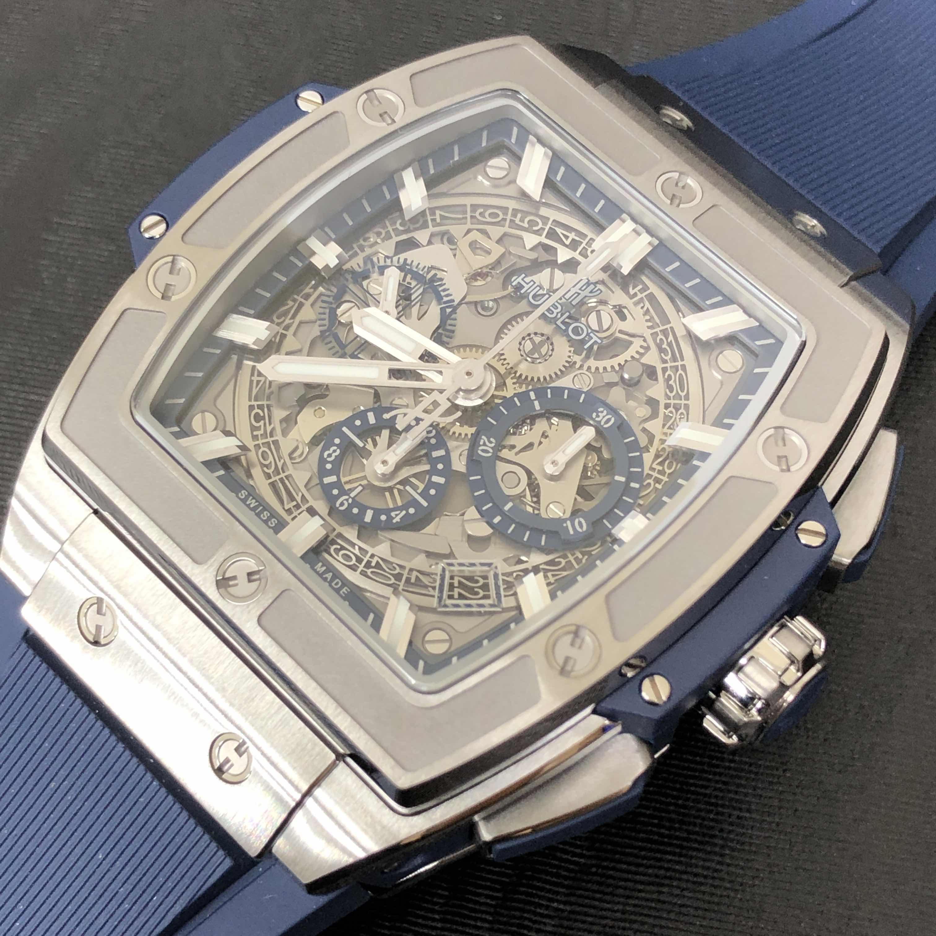 Hublot 641.NX.7170.RX Titanium Big Bang Automatic Replica Watch | Swiss Movement | Silver Dial - Image 5