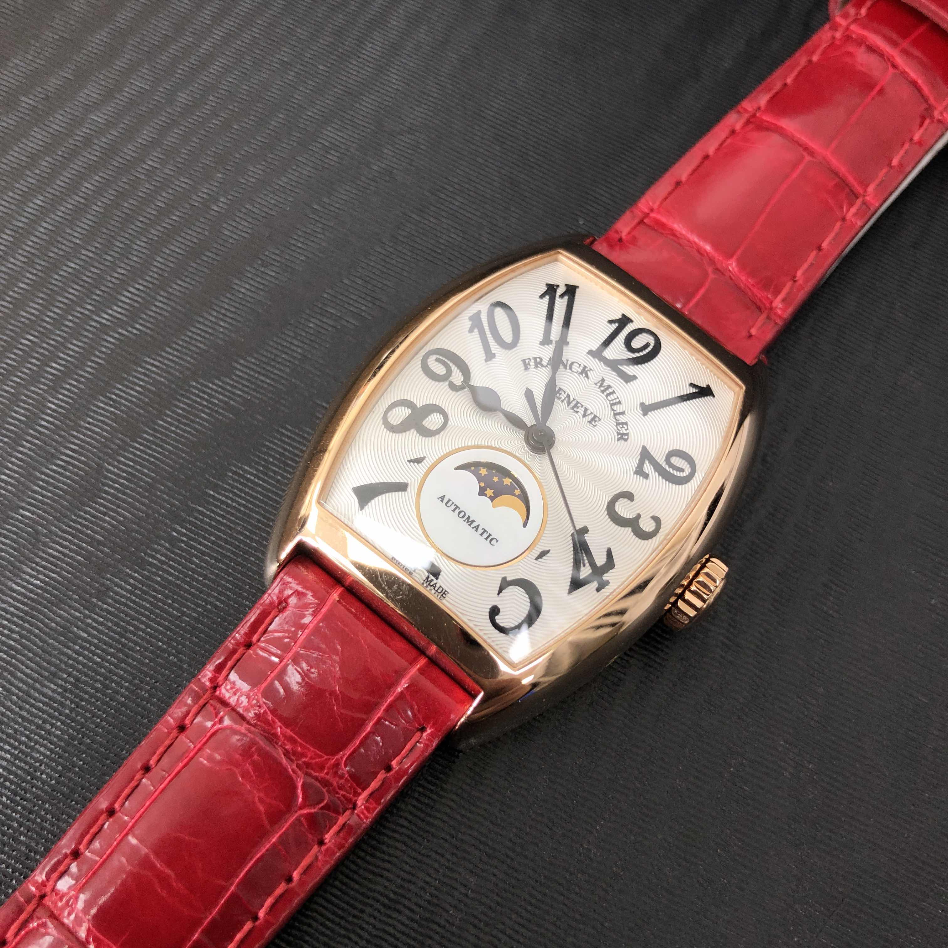 7500 SC AT FO L5N.RG - Franck Muller Cintree Curvex Replica Watch - Automatic - 18kt Rose Gold - Image 5