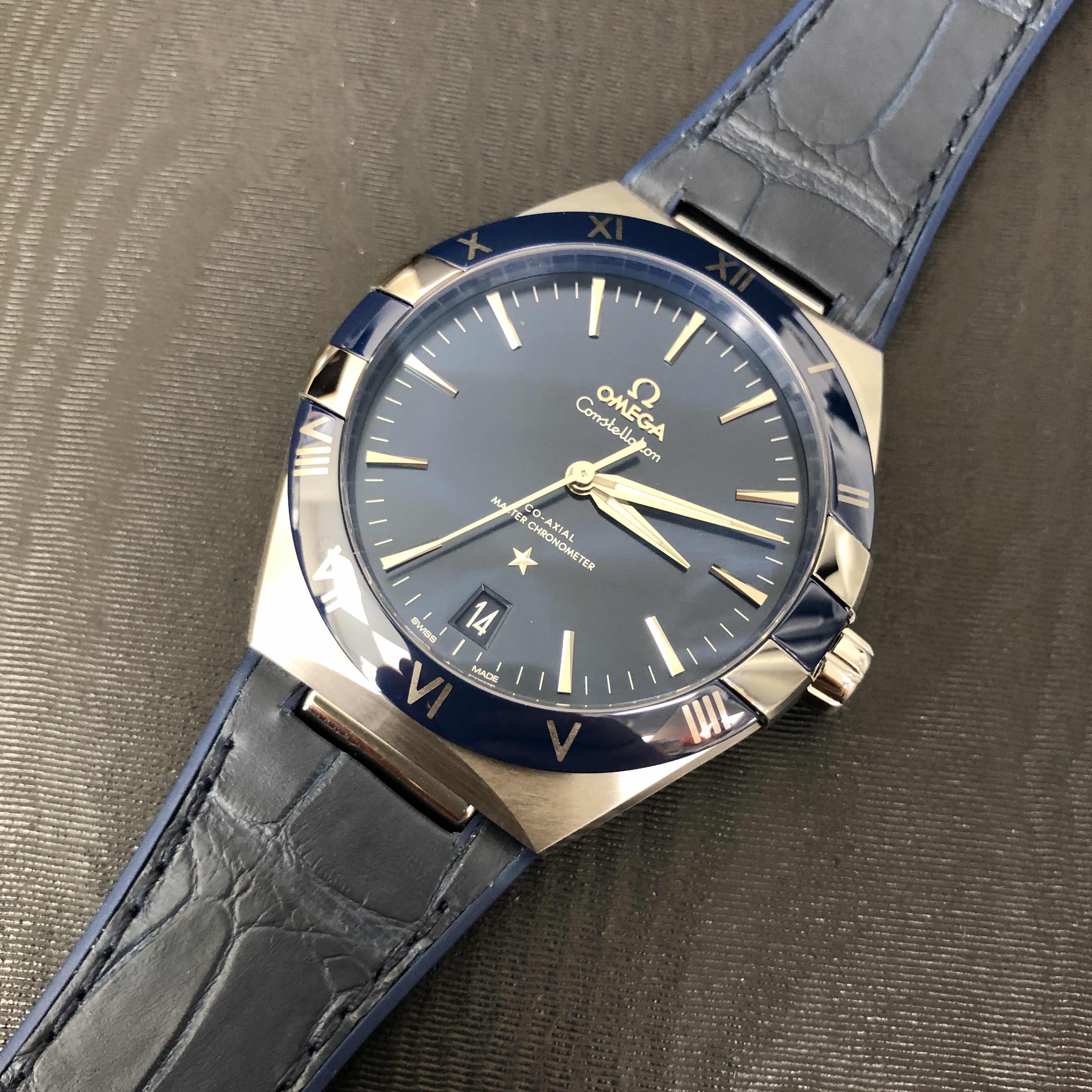 Omega 131.33.41.21.03.001 Constellation Replica Watch, Blue Dial, Steel Case, Automatic Movement - Image 5