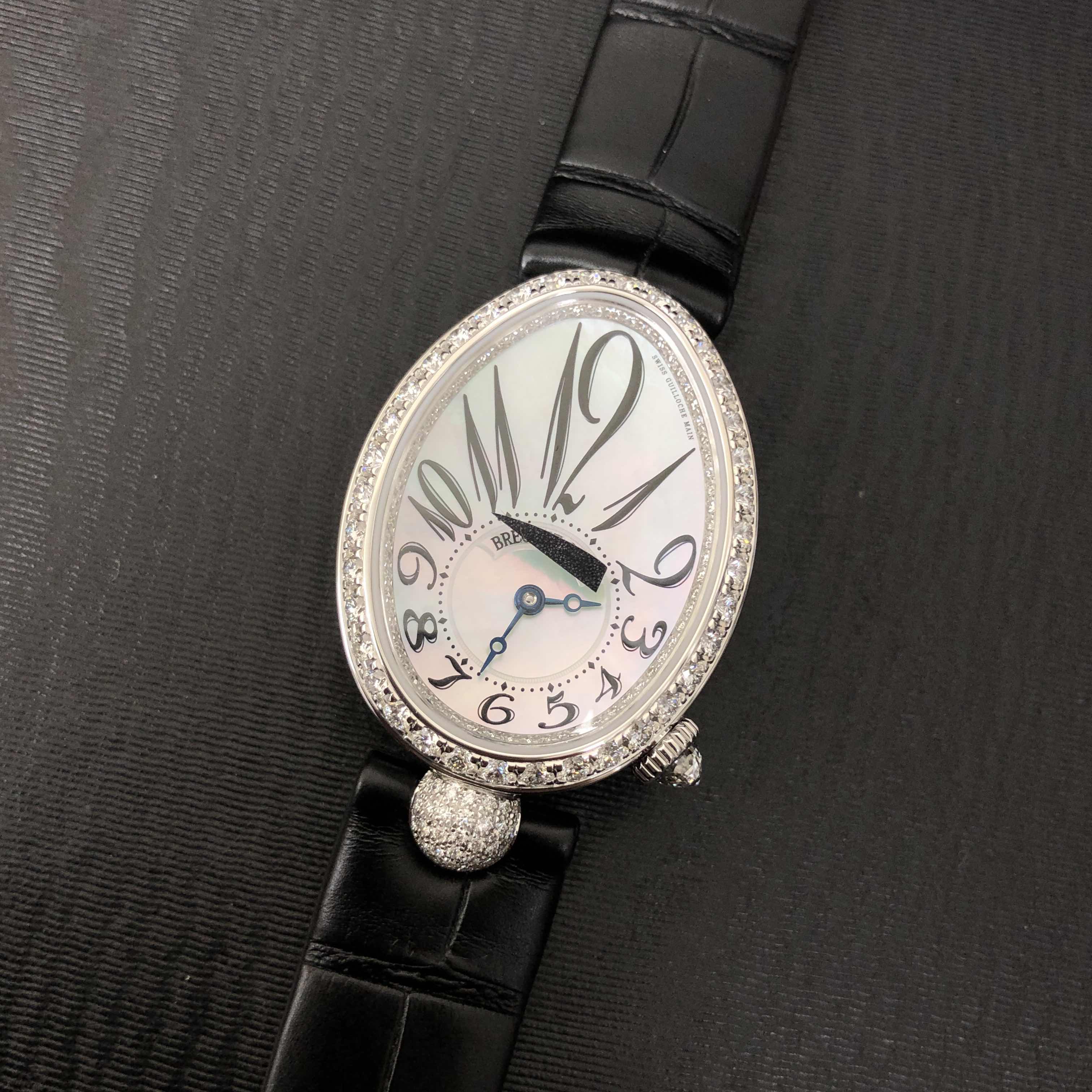 Breguet Reine De Naples 8928BB/5W/944/DD0D/3L Replica Watch With Automatic Movement, White Mother - Image 5