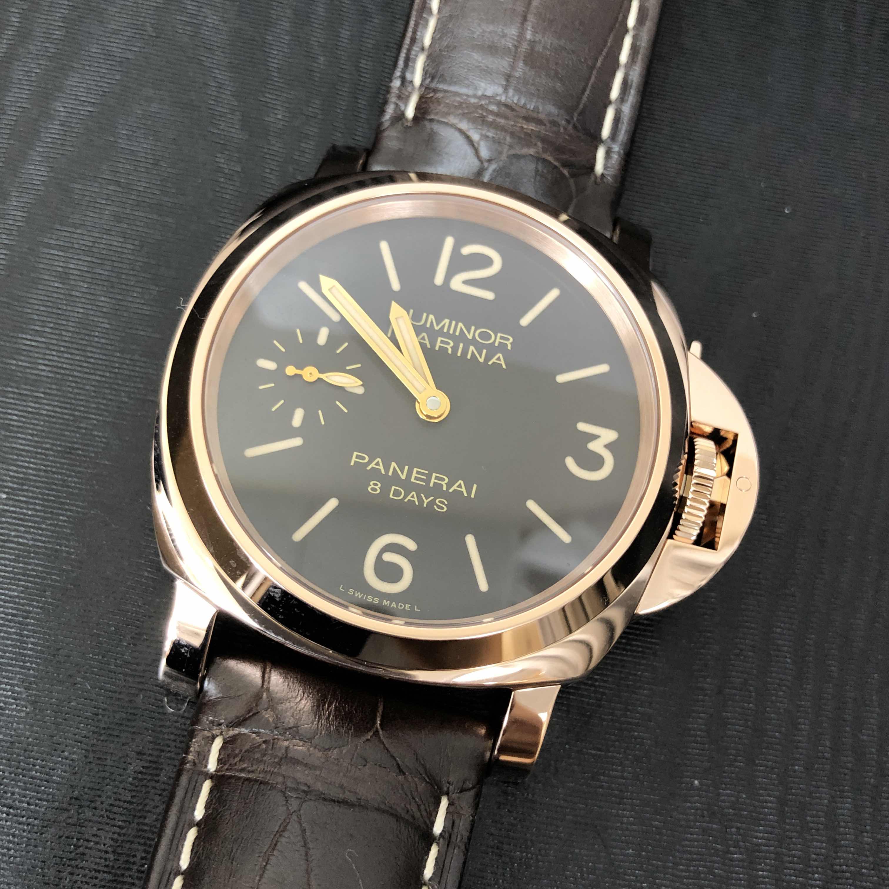 Panerai PAM00511 LUMINOR MARINA Manual Wind 18kt Rose Gold - PAM00511ST.OO.1240ST.01 - Replica Watch - Image 5