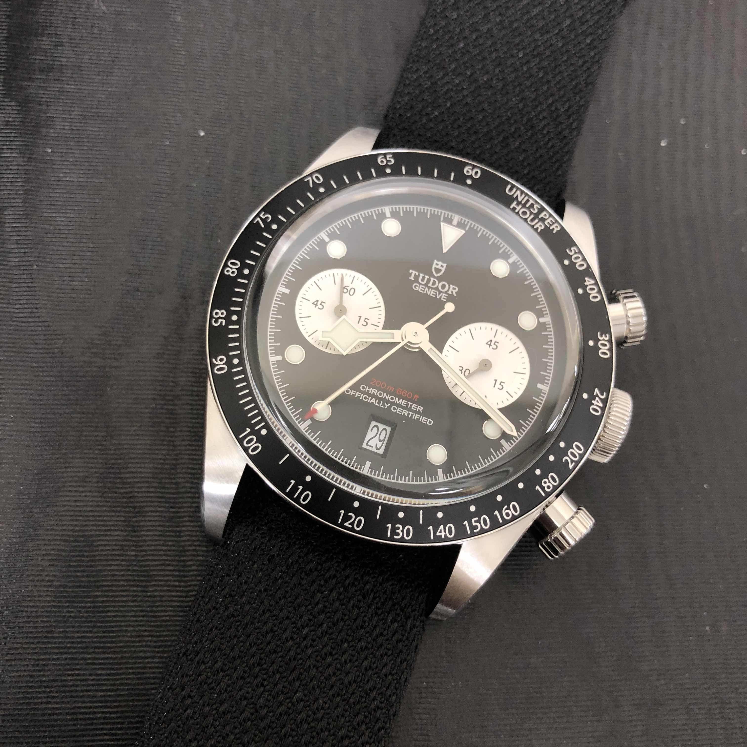 Tudor 79360NBK-CS BLACK BAY 1958 Automatic Stainless Steel Replica Watch - Swiss Movement, Black - Image 5