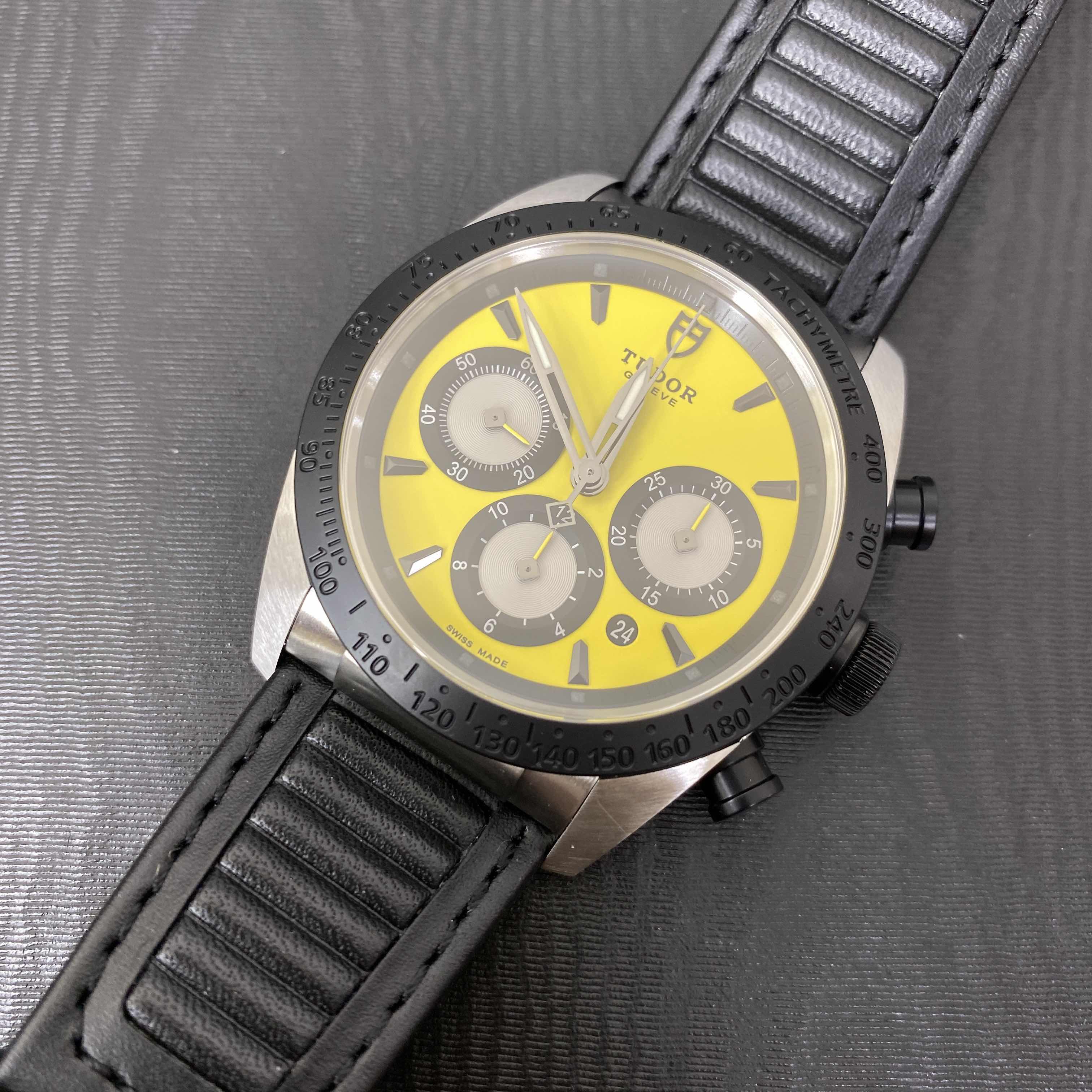 -42010NYL-LS - Tudor Fastrider Chrono Replica Watch - Automatic - Stainless Steel Dial - Image 5