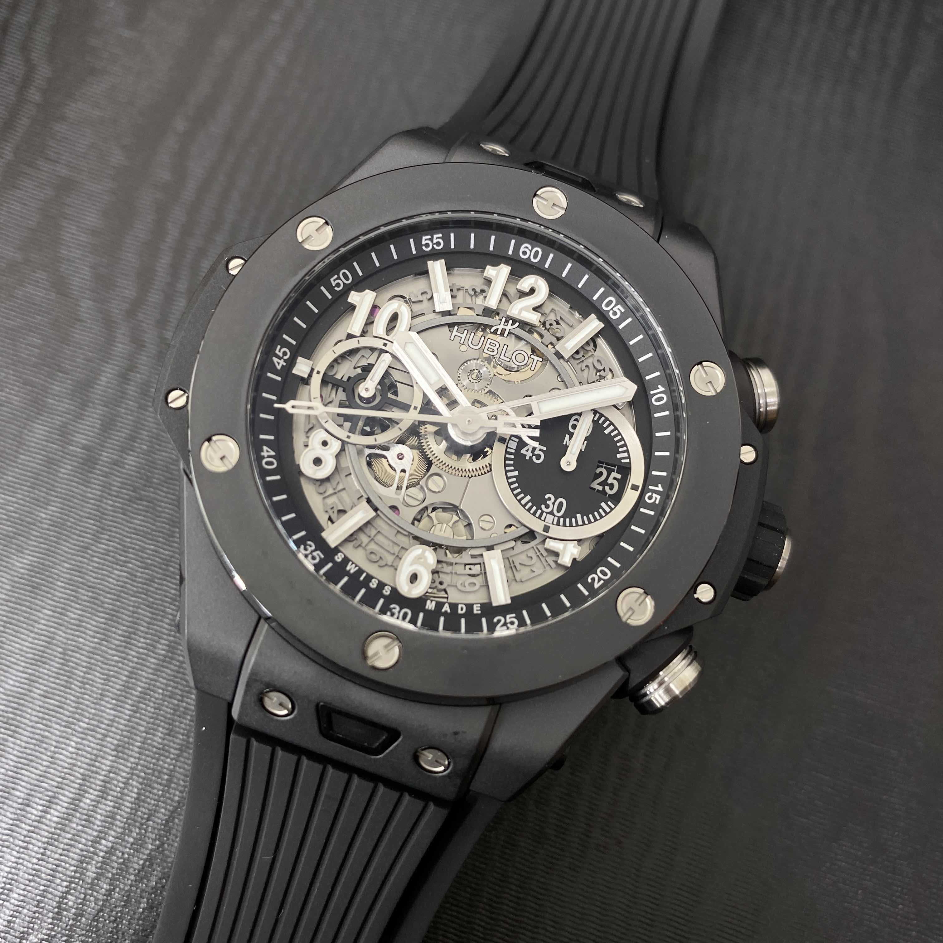 Hublot Big Bang 421.CI.1170.RX - Replica Watch - Automatic - Ceramic Case - Silver Dial - Image 5