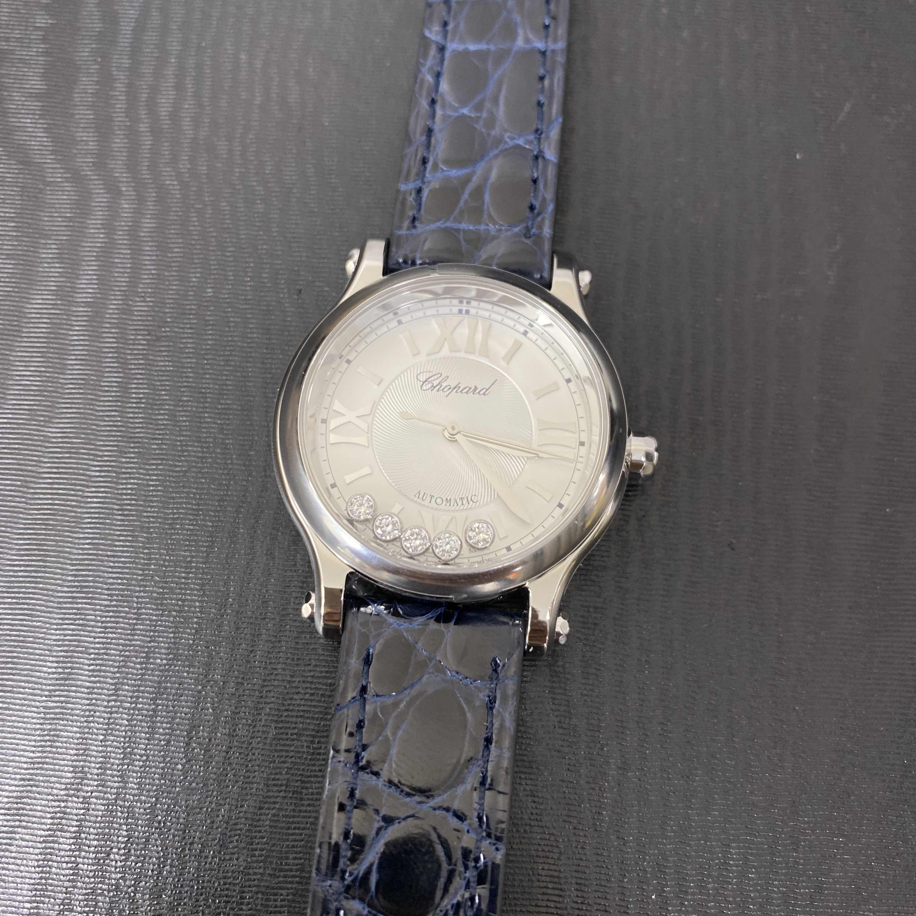 Chopard 278608-3001 HAPPY SPORT Automatic - Stainless Steel - Silver Dial - Replica Watch - Image 5