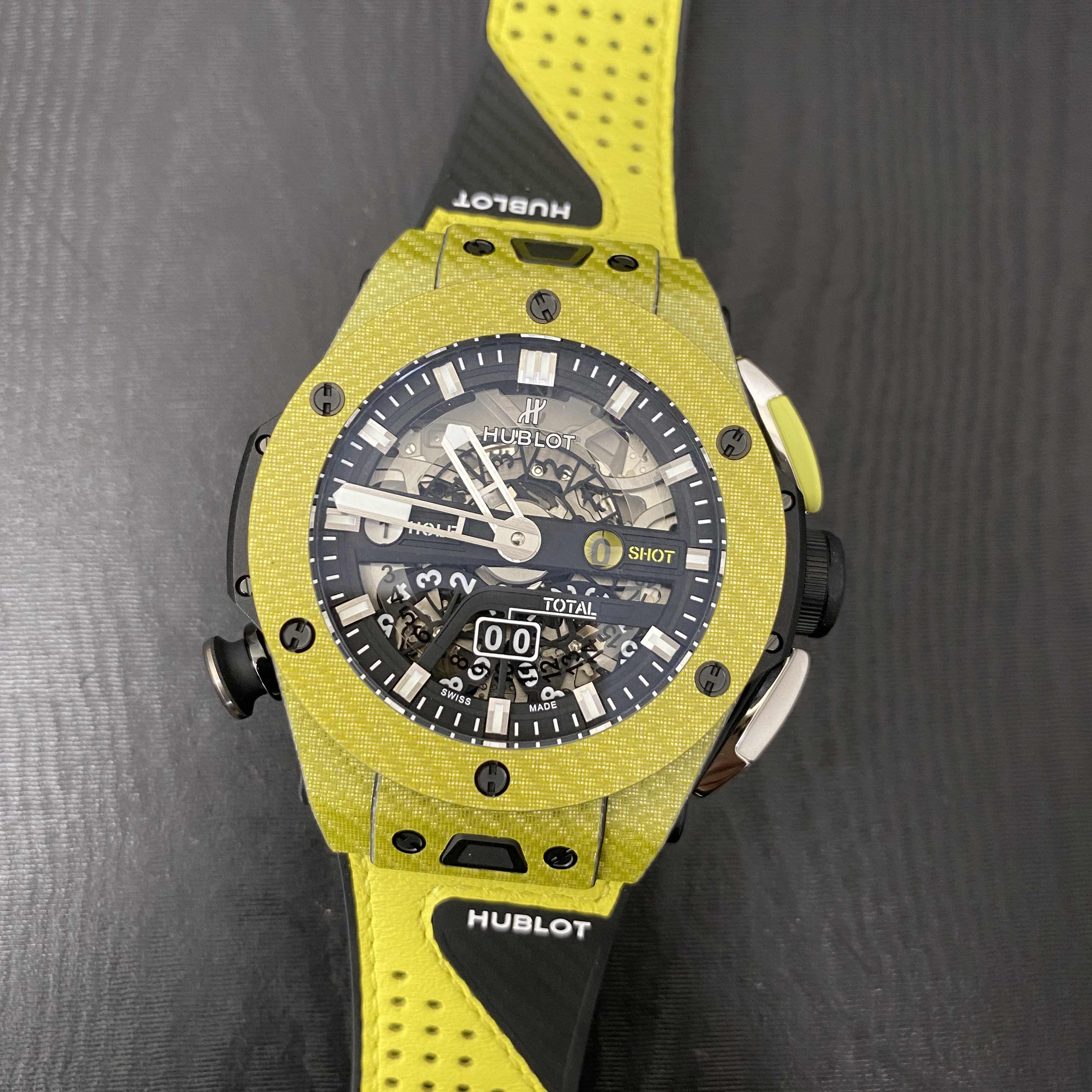 416.YY.1120.VR - Hublot Big Bang Replica Watch Automatic Carbon Fiber Transparent Dial - Image 5