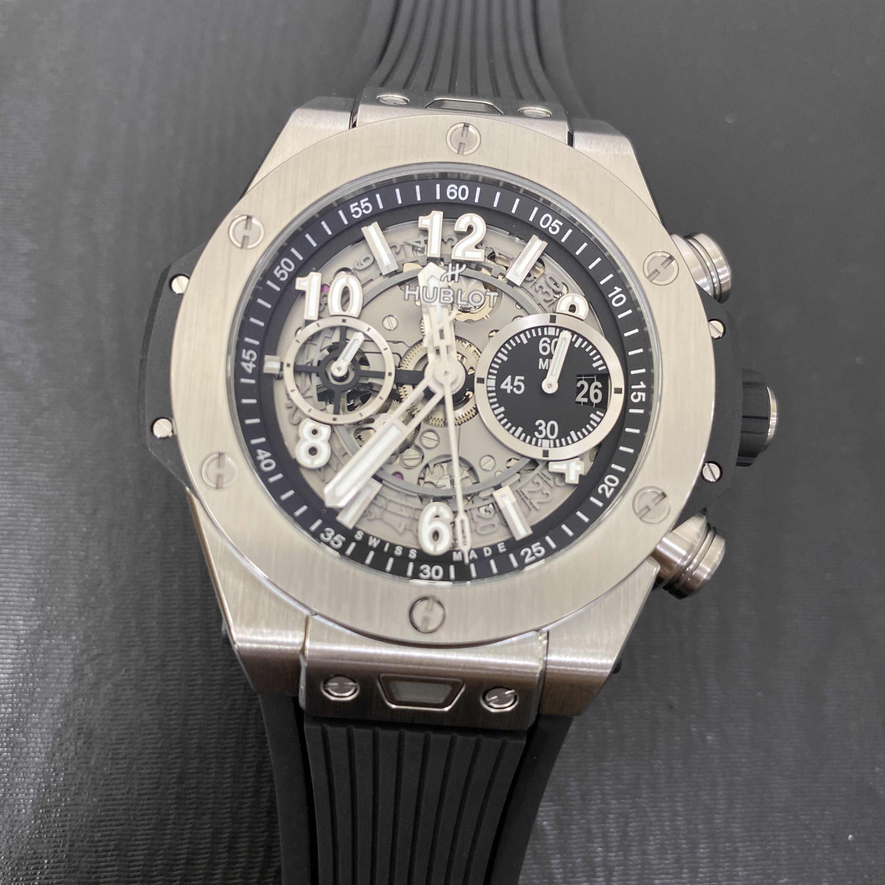 Hublot Big Bang 421.NX.1170.RX Replica Watch Automatic Movement Transparent Dial Titanium Case - Image 5
