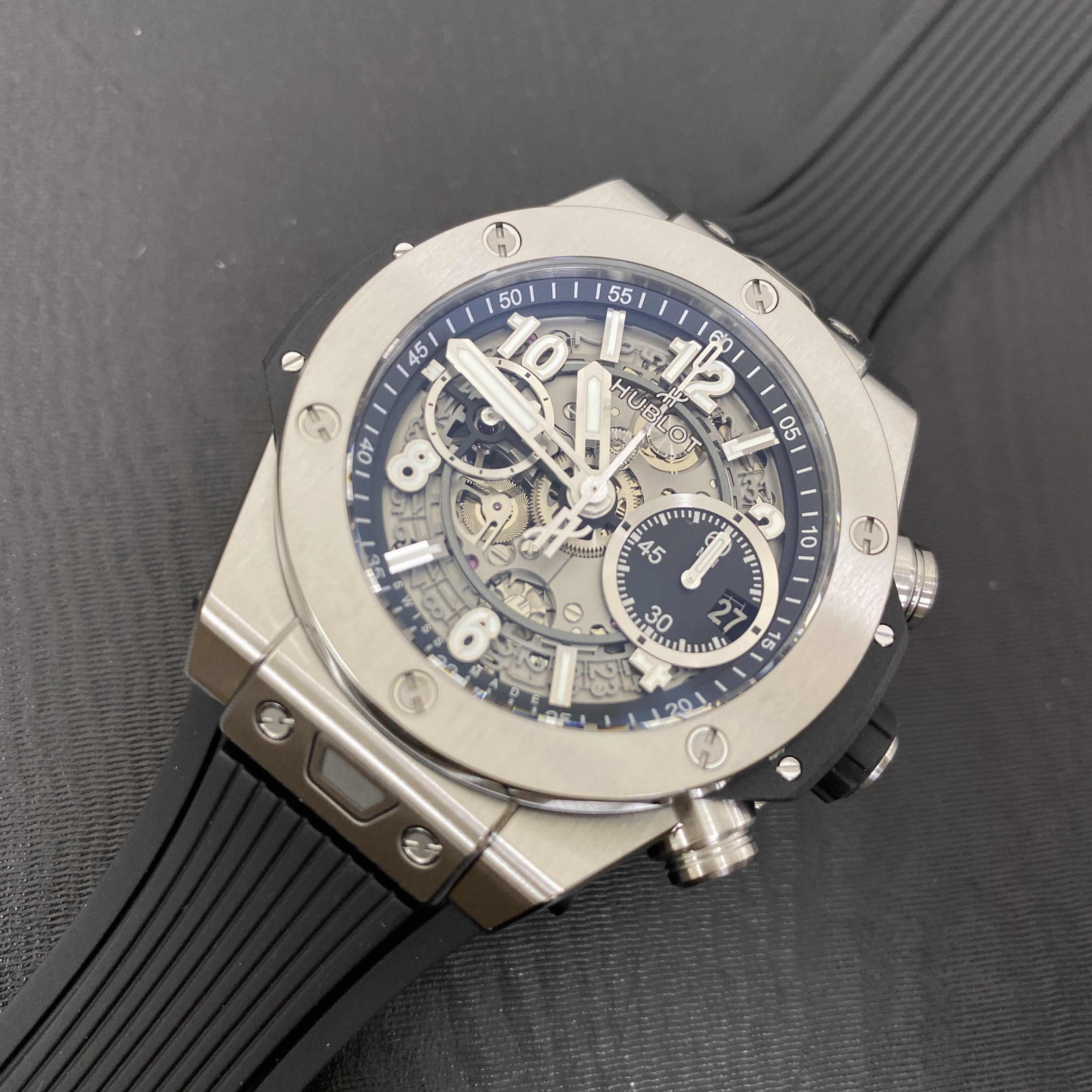 Hublot 441.NX.1171.RX BIG BANG Automatic Titanium Replica Watch, 42mm, Swiss Movement, Transparent - Image 5