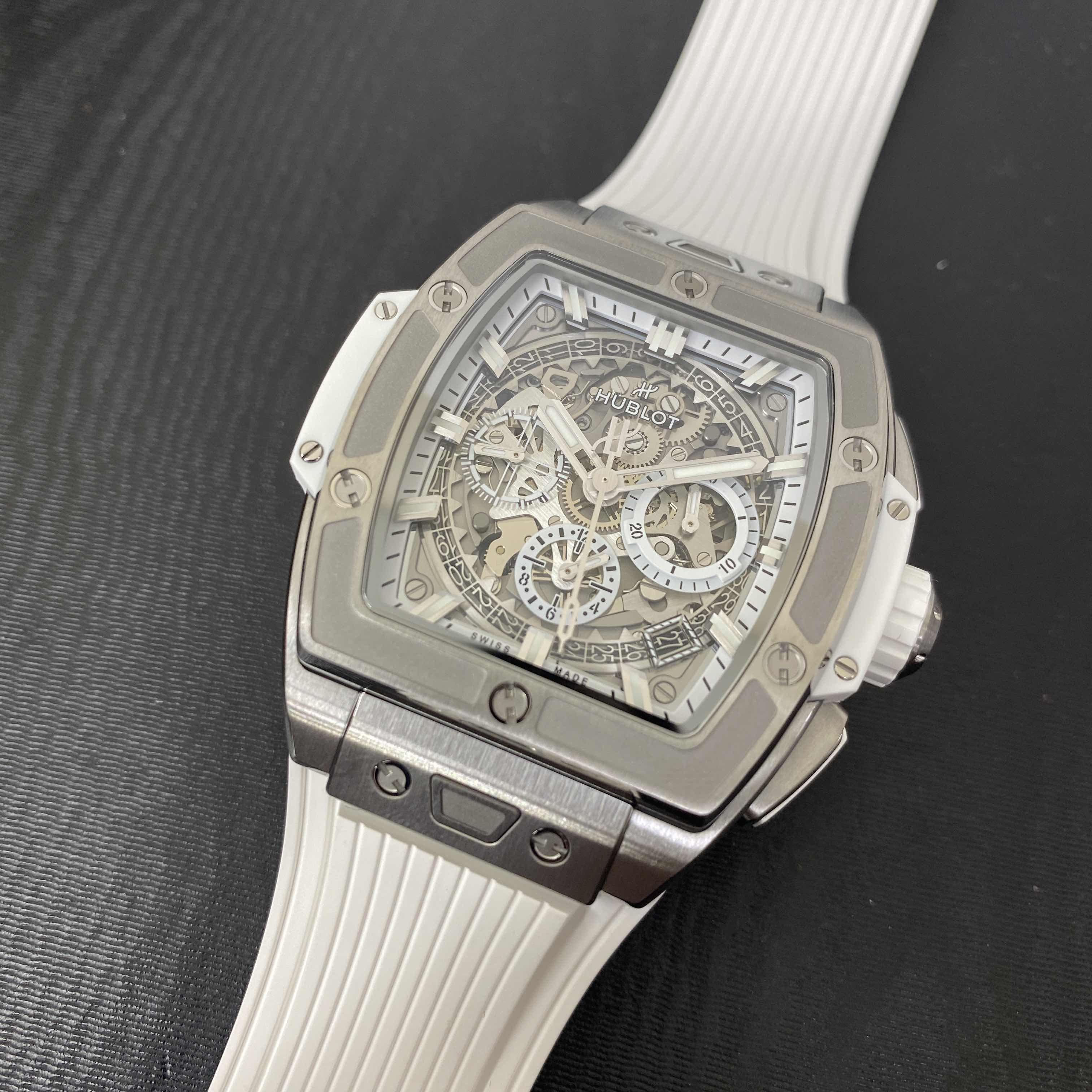 Hublot 642.NE.2010.RW Automatic Titanium & Diamond Replica Watch - BIG BANG Series - Swiss Clone - Image 5