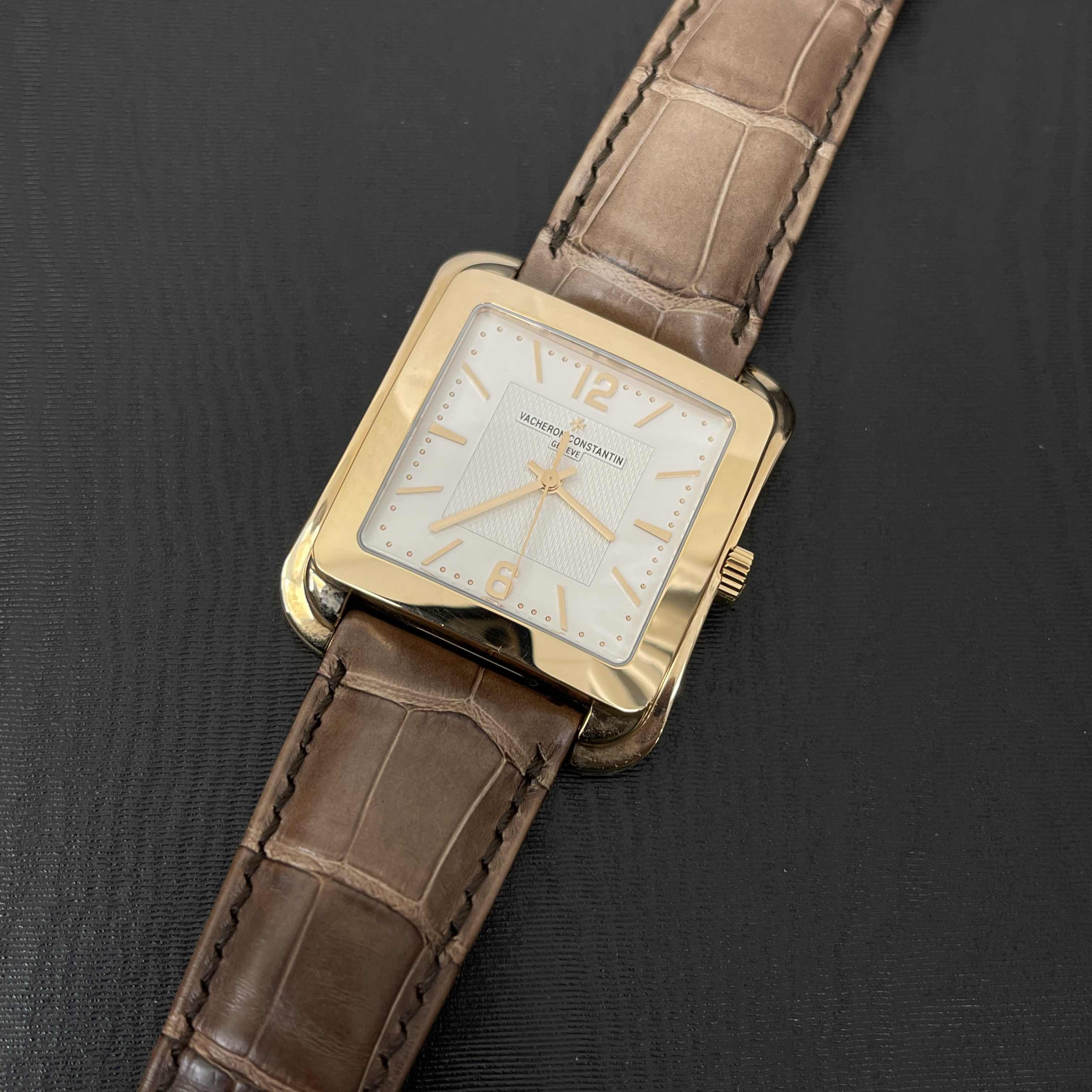 Vacheron Constantin 86300/000R-9826 Replica Watch, Automatic Movement, 18kt Rose Gold Case, White - Image 5