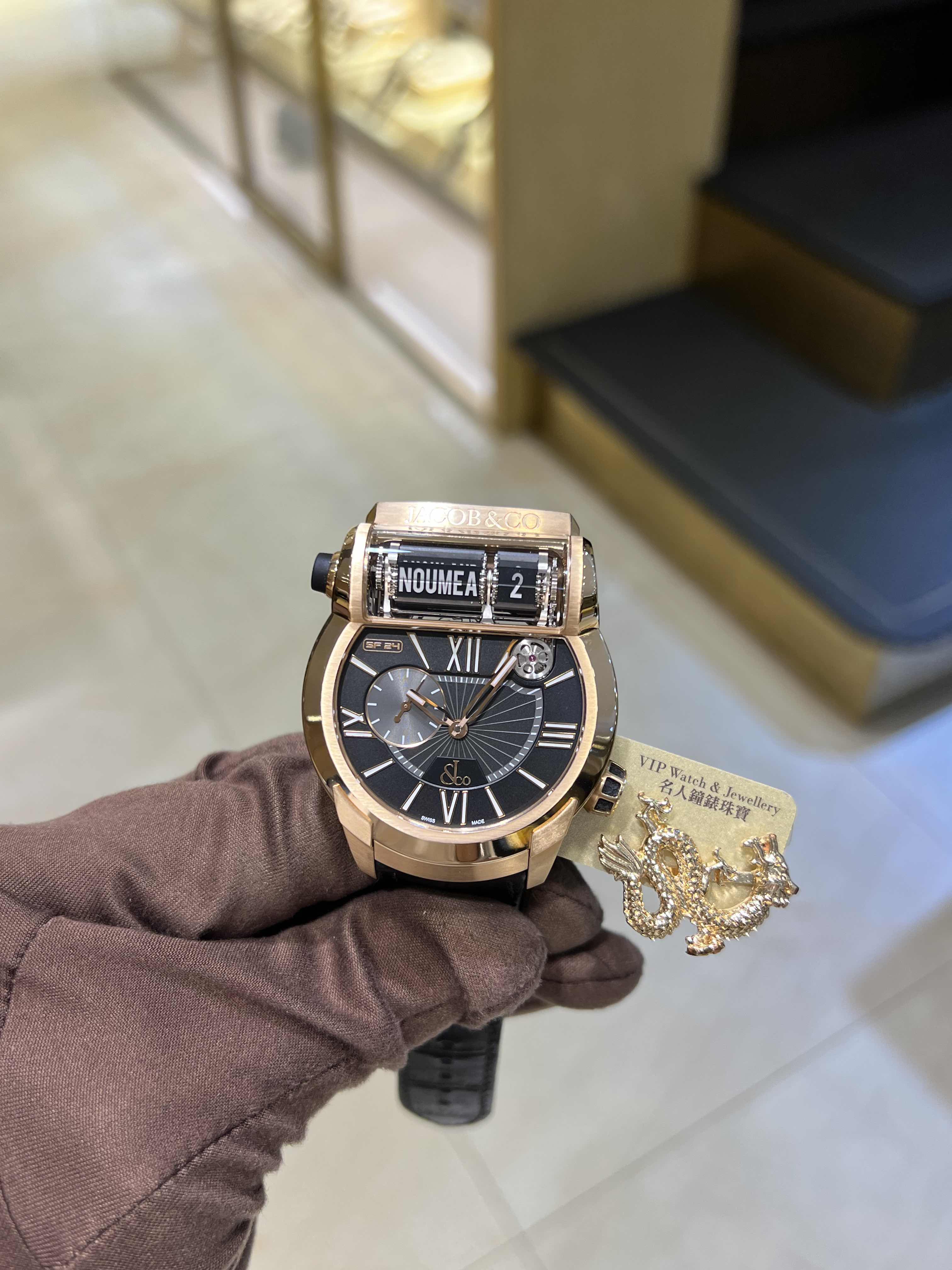 Jacob & Co ES101.40.NS.LR.ACA4D - Automatic - 18kt Rose Gold Case - Replica Watch - EPIC SF24 - Image 5