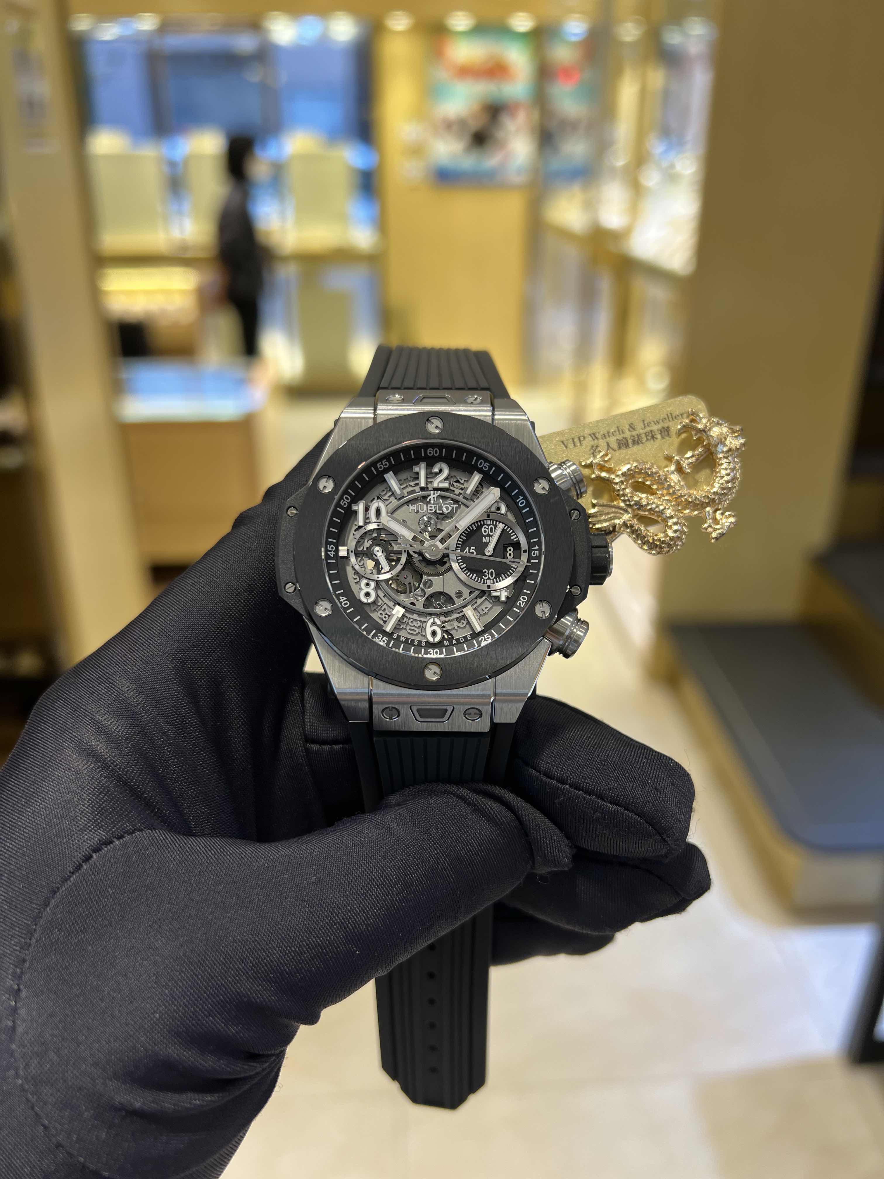 Hublot 421.NM.1170.RX Automatic Titanium Replica Watch - Swiss Clone with Sapphire Crystal and - Image 5