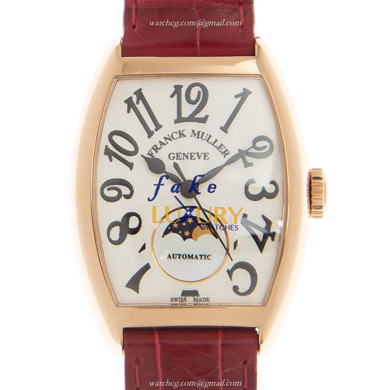 7500 SC AT FO L5N.RG - Franck Muller Cintree Curvex Replica Watch - Automatic - 18kt Rose Gold