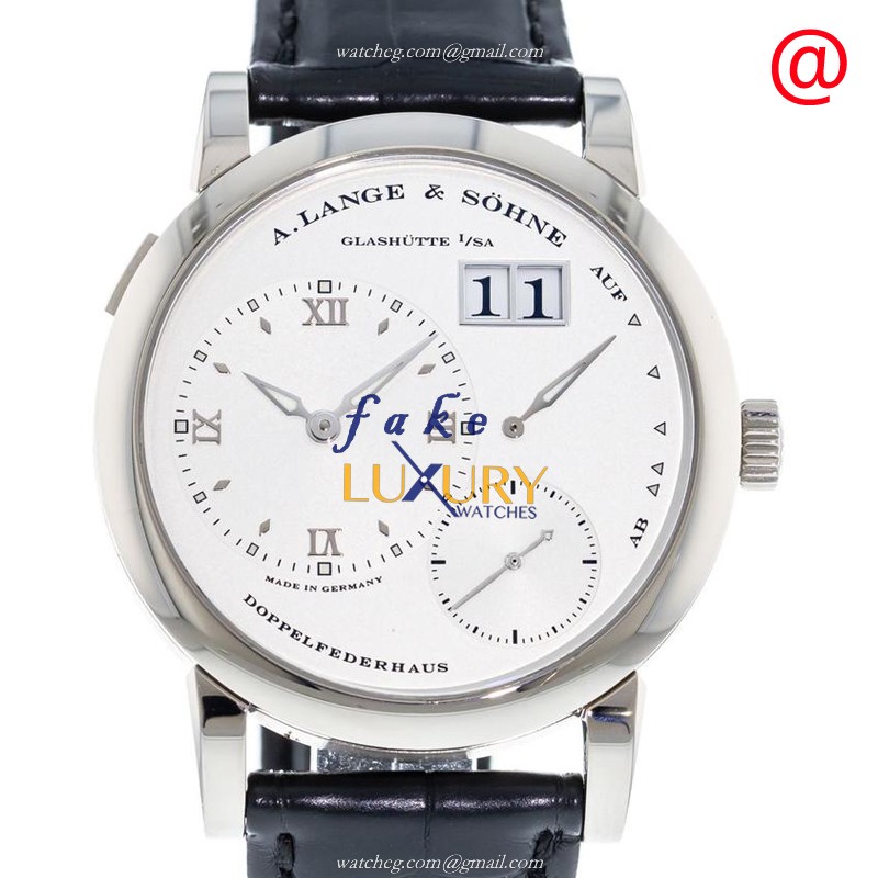 A Lange & Sohne Lange 1 Replica Watch 101.039 with Manual Wind in 18kt White Gold - Luxury Replica Watch