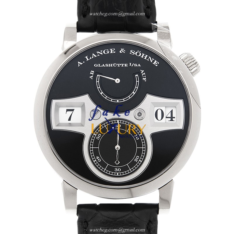 140.029 - A Lange & Sohne Owl Replica Watch with Automatic Movement in Black Dial - Luxury Replica Watch