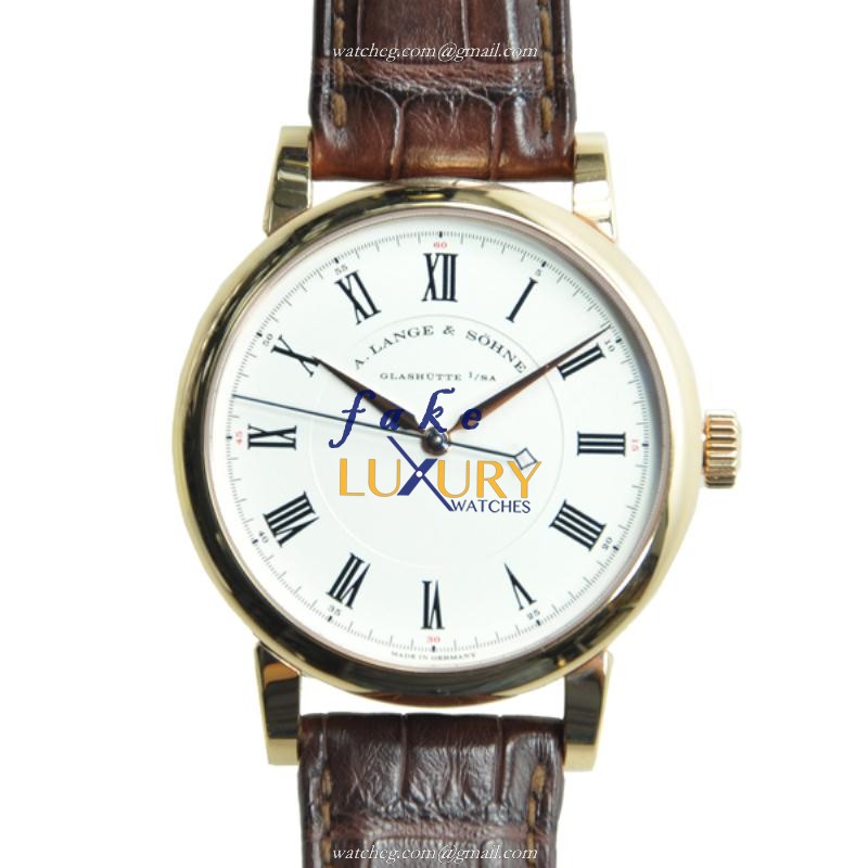A Lange & Sohne 232.032 - Replica Watch - Manual Wind - 18kt Rose Gold - Silver Dial - Luxury Replica Watch