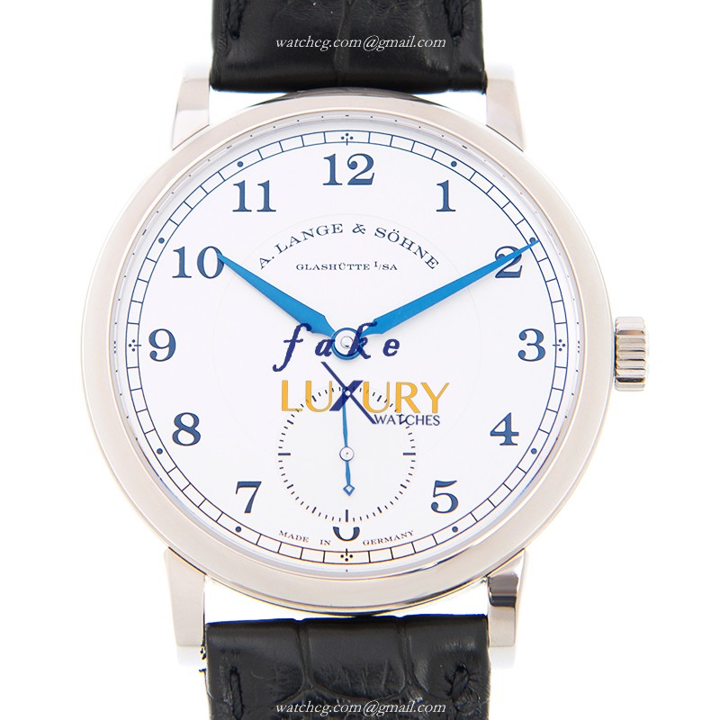A Lange & Sohne 1815 Chronograph 235.026 - 18kt White Gold - Automatic - White Dial - Luxury Replica Watch