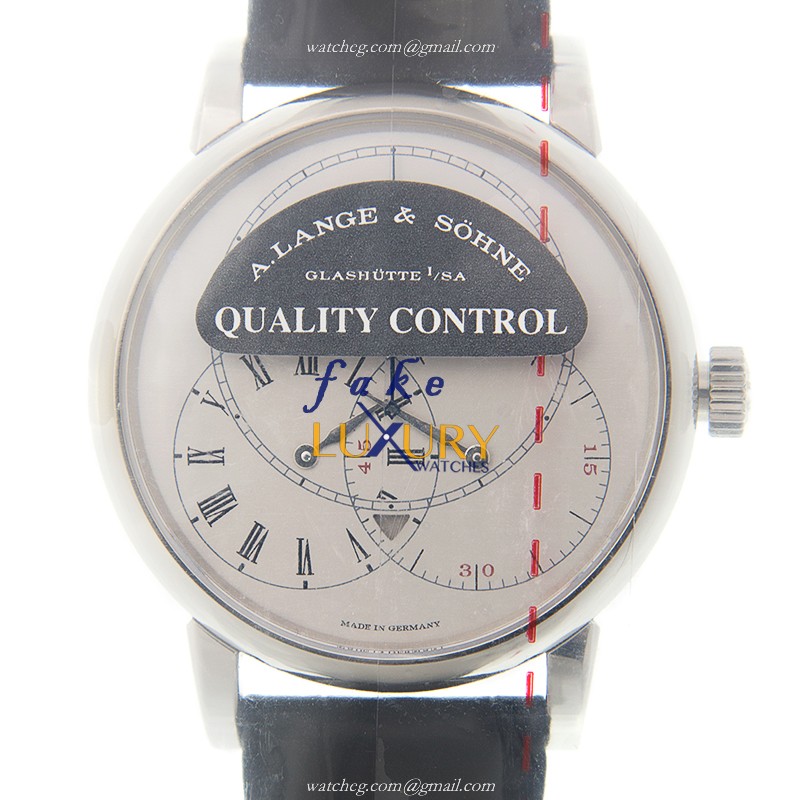 A Lange & Sohne Richard Lange 252.025 Automatic 950 Platinum Gray Dial Replica Watch - Luxury Replica Watch