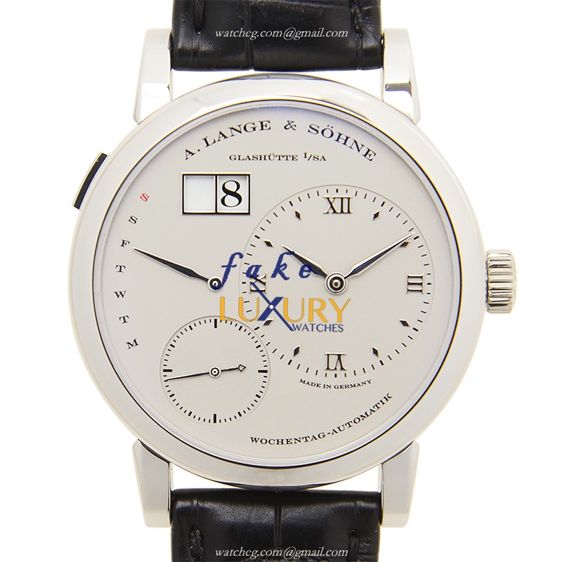 A Lange & Sohne LANGE 1 320.025 Replica Watch With 950 Platinum Case, Automatic Movement, Silver - Luxury Replica Watch