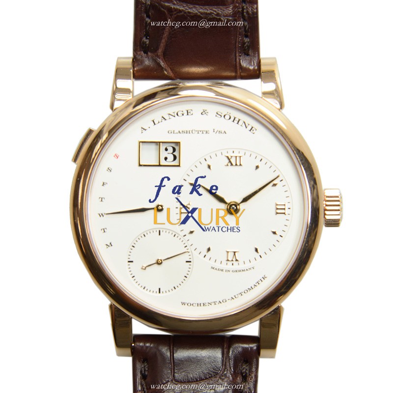 A Lange & Sohne 320.032 Grand Lange Replica Watch, Automatic, Rose Gold Case, Silver Dial - Luxury Replica Watch