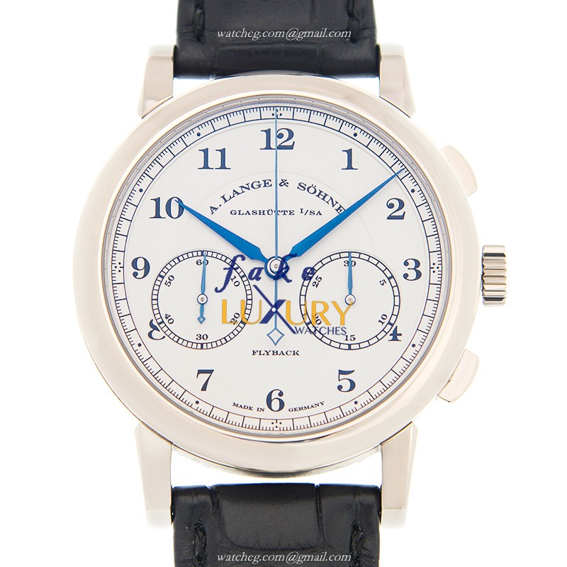 A Lange & Sohne 402.026 1815 Replica Watch With Manual Wind, White Gold Case and - Luxury Replica Watch