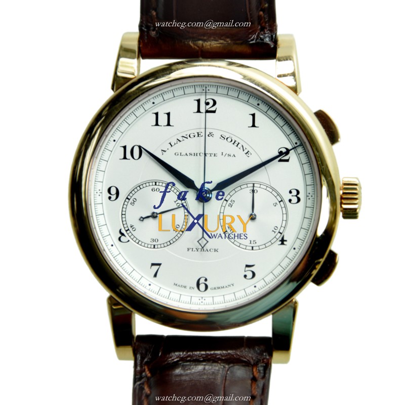 402.032 - A Lange & Sohne 1815 Chronograph Replica Watch - Manual Wind Rose Gold - Luxury Replica Watch