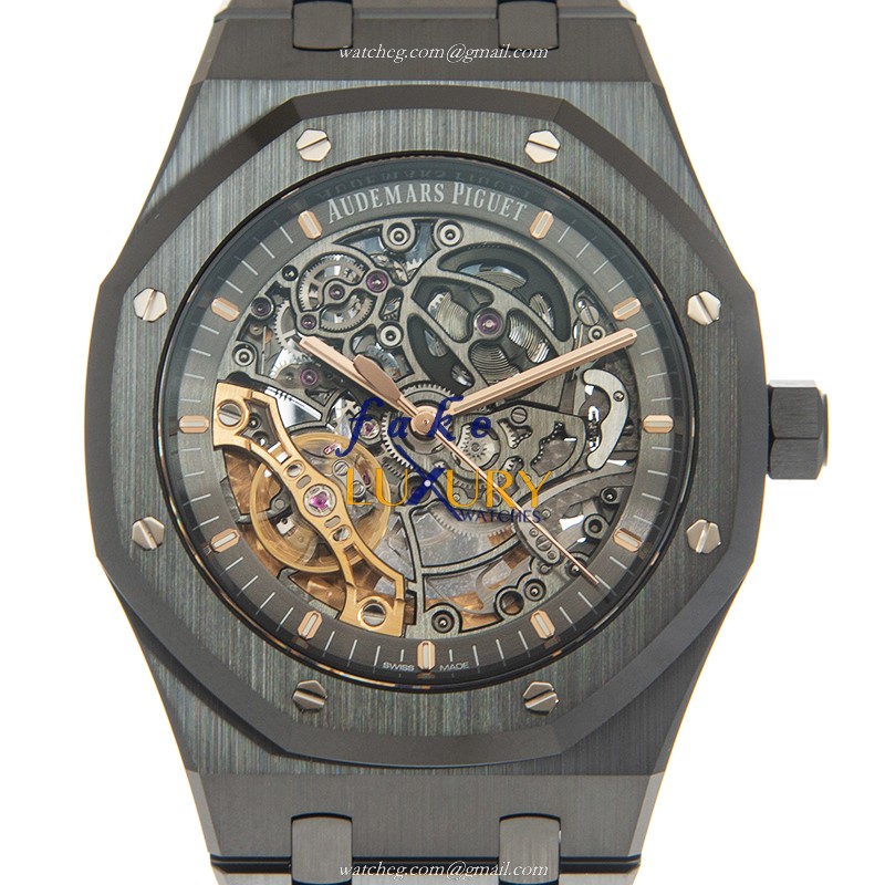 Audemars Piguet Royal Oak 15416CE.OO.1225CE.01 | Automatic Ceramic Black Dial | Replica Watch - Luxury Replica Watch