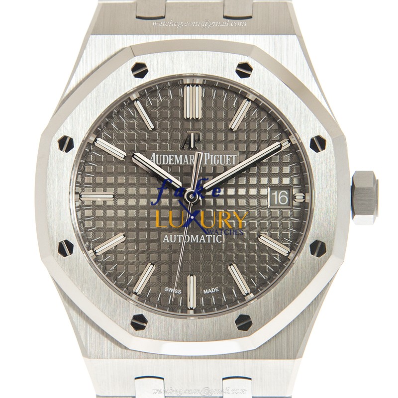 Audemars Piguet 15450ST.OO.1256ST.02 Replica Watch Gray Dial Stainless Steel Automatic - Luxury Replica Watch