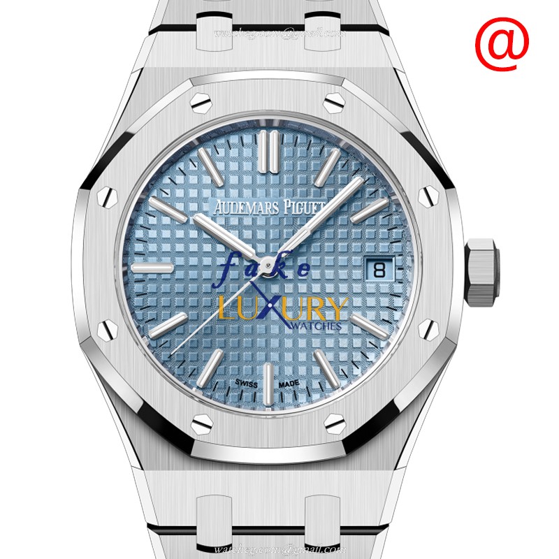Audemars Piguet 15550ST.OO.1356ST.04 Replica Watch, Automatic, Blue Dial, Steel Case & Bracelet - Luxury Replica Watch