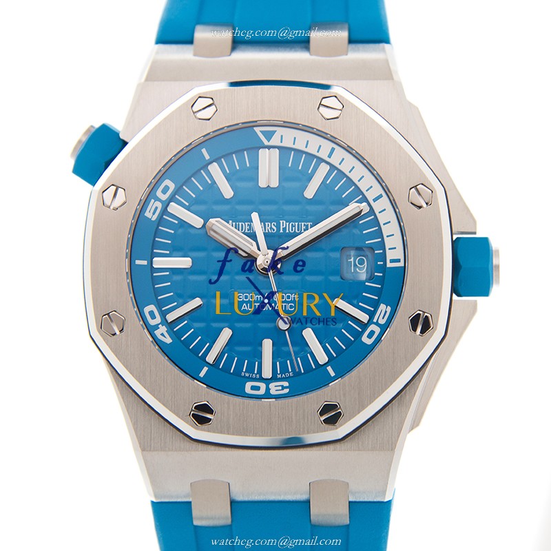 Audemars Piguet 15710ST.OO.A032CA.01 Replica Watch, Automatic, Stainless Steel, Blue - Luxury Replica Watch